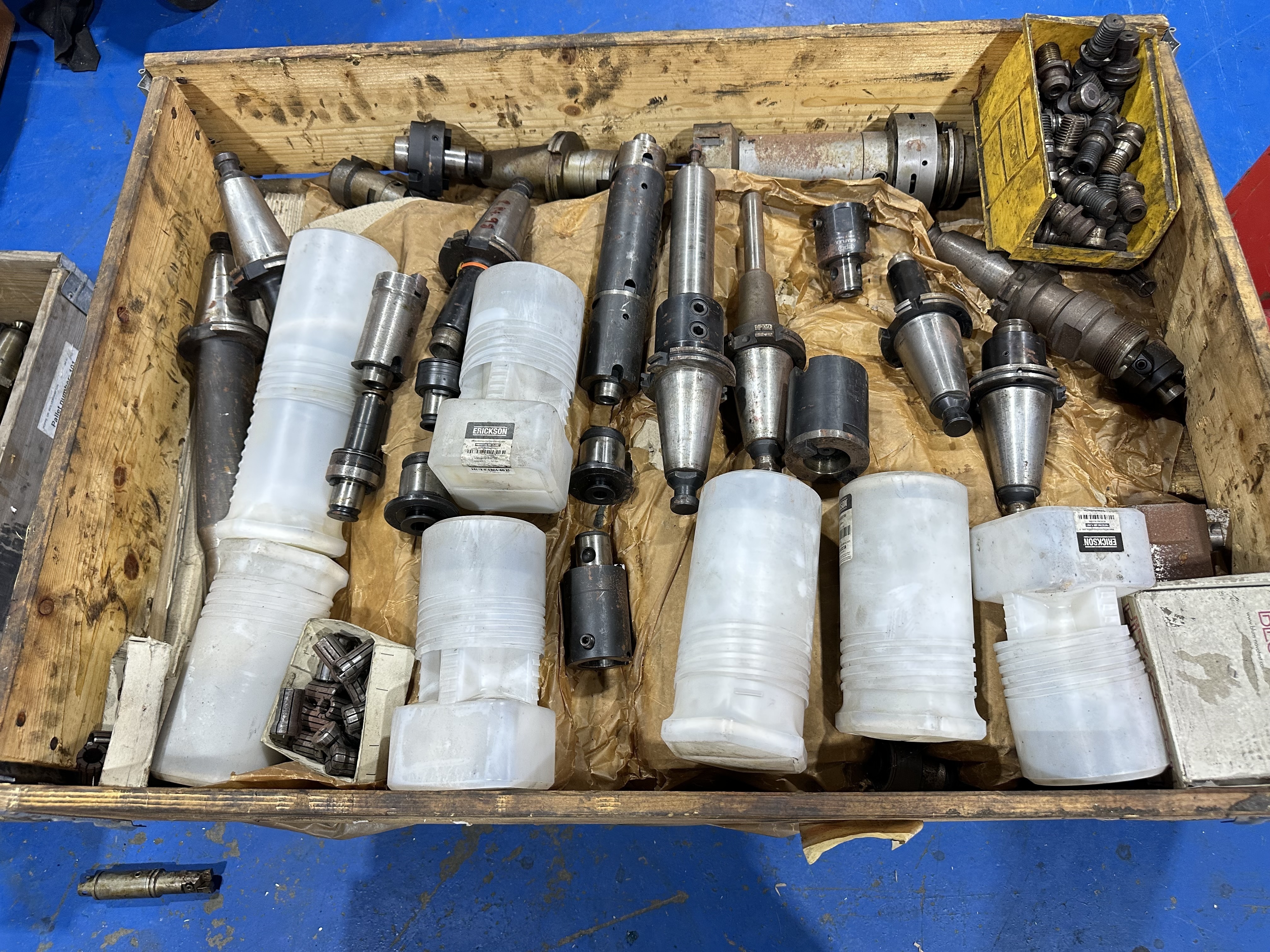 Various Used CAT50 Back End Spindle Tooling