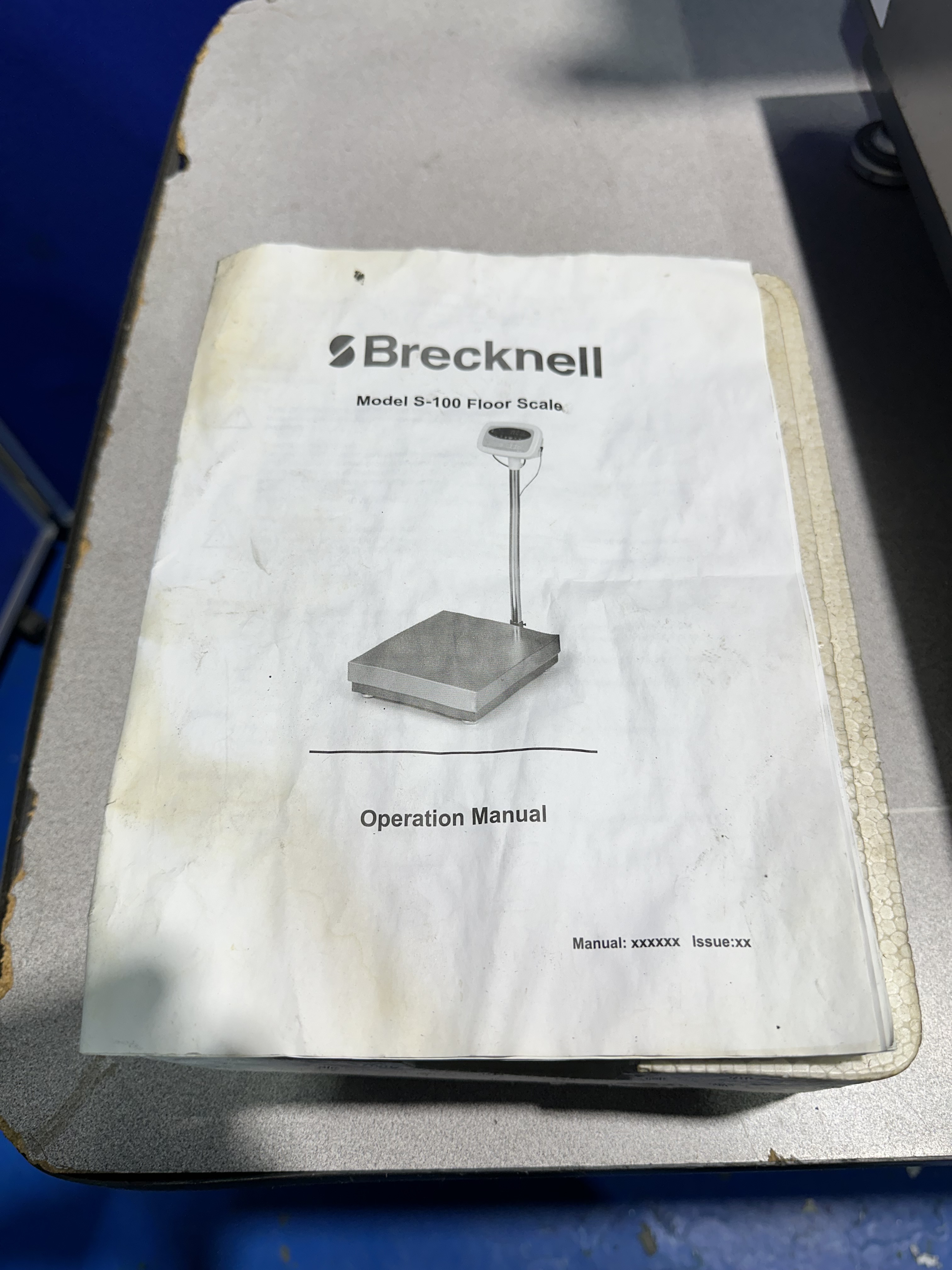 Brecknell S-100 Floor Scale