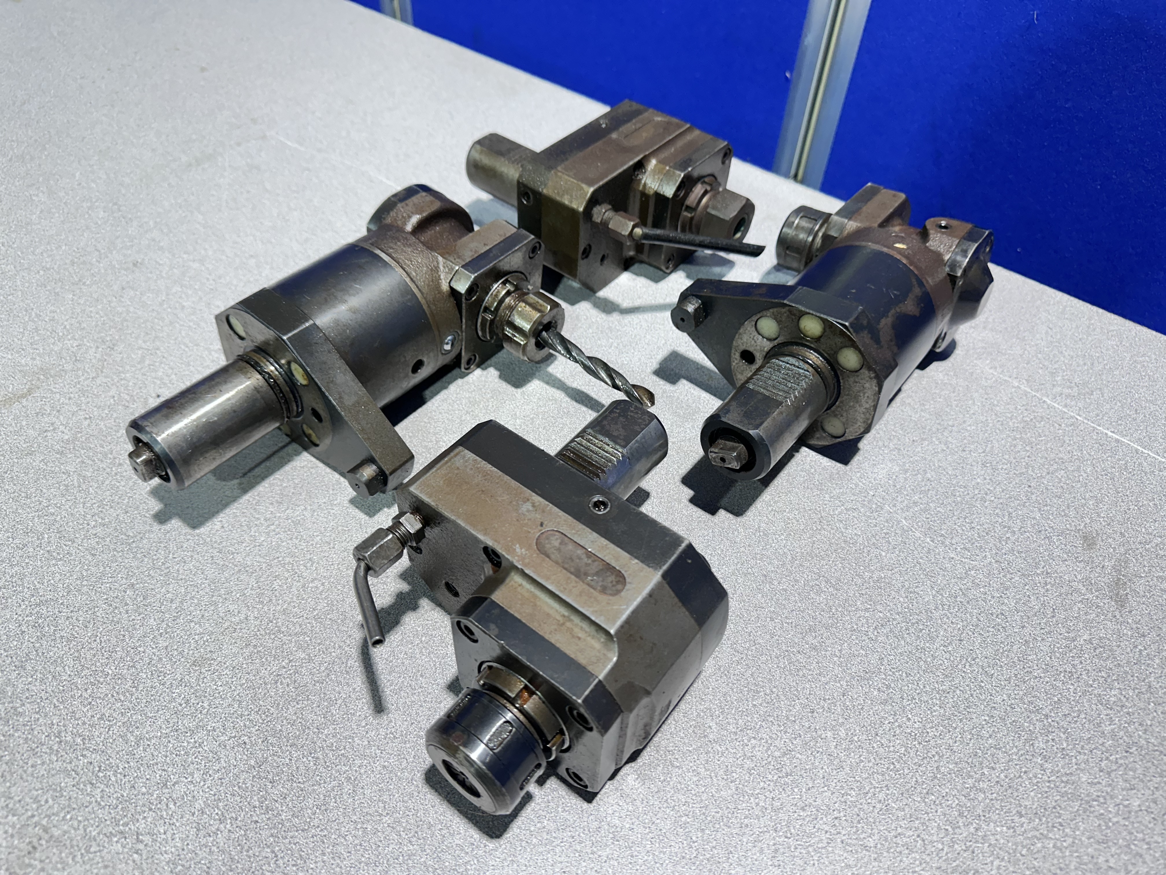 VDI40 Driven Lathe Tool Holders, Straight and Angled