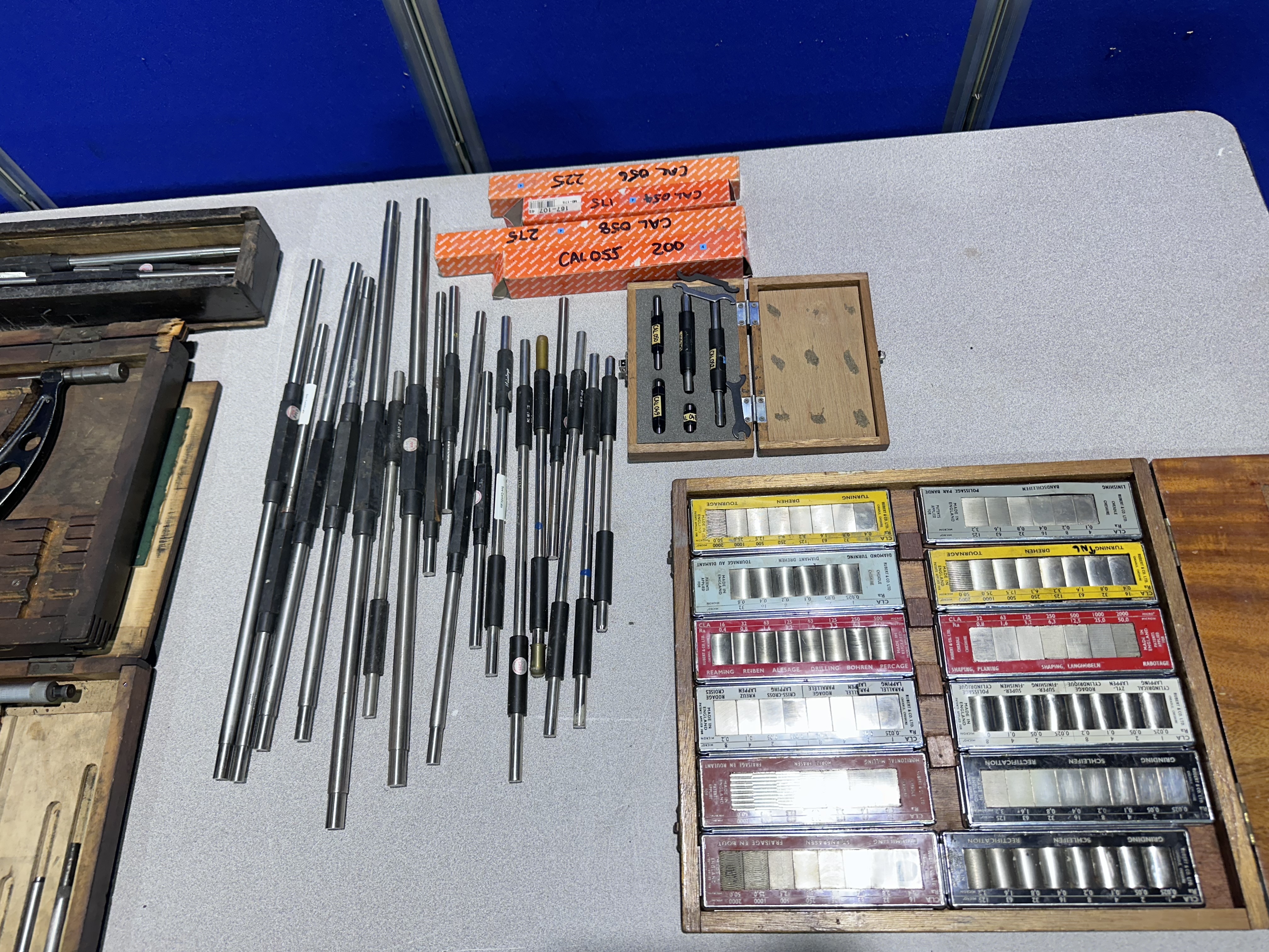 Qty of Micrometers, Verniers & Setting Bars (Various Sizes)