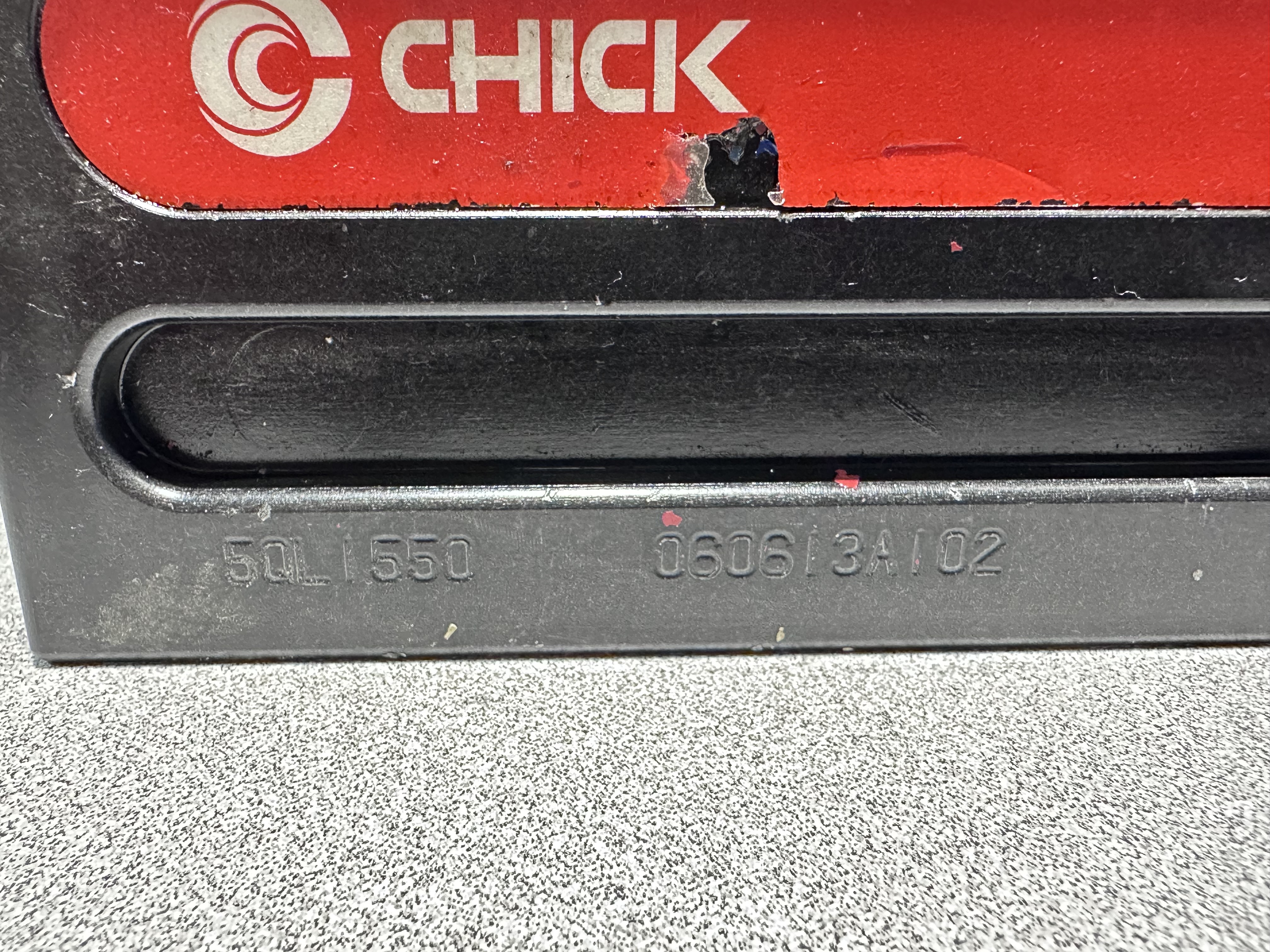 (2) x Chick 5 QL 1550 Multilok Machine Bases
