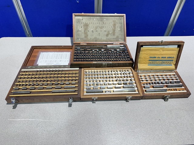 Qty of Slip Gauges, Imperial & Metric