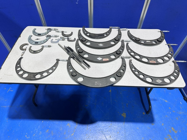 Qty of Micrometers, Verniers & Setting Bars (Various Sizes)
