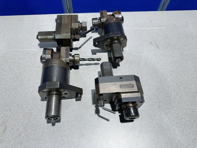 VDI40 Driven Lathe Tool Holders, Straight and Angled