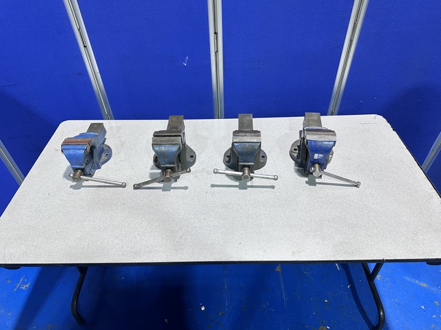 (4) x No. 3 Bench Vices