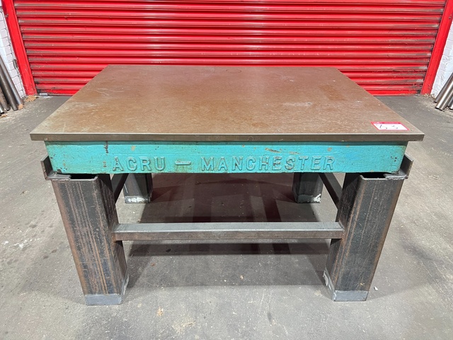 Acru-Manchester Cast Iron Surface Table size 1220 x 920mm