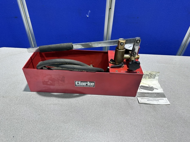 Clarke PTP 100 Pressure Test Pump