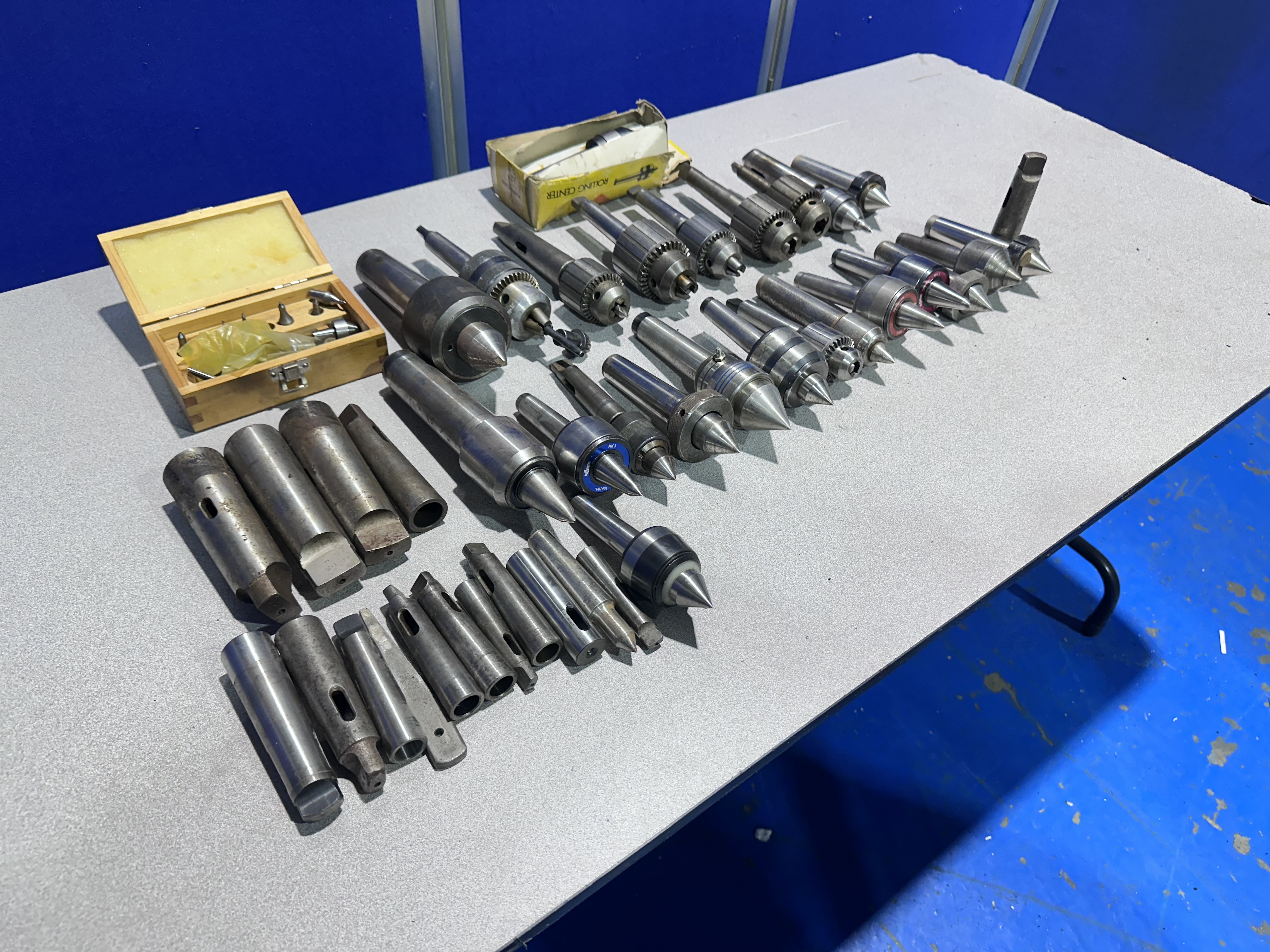 Various Lathe Centres and MT Sleeves