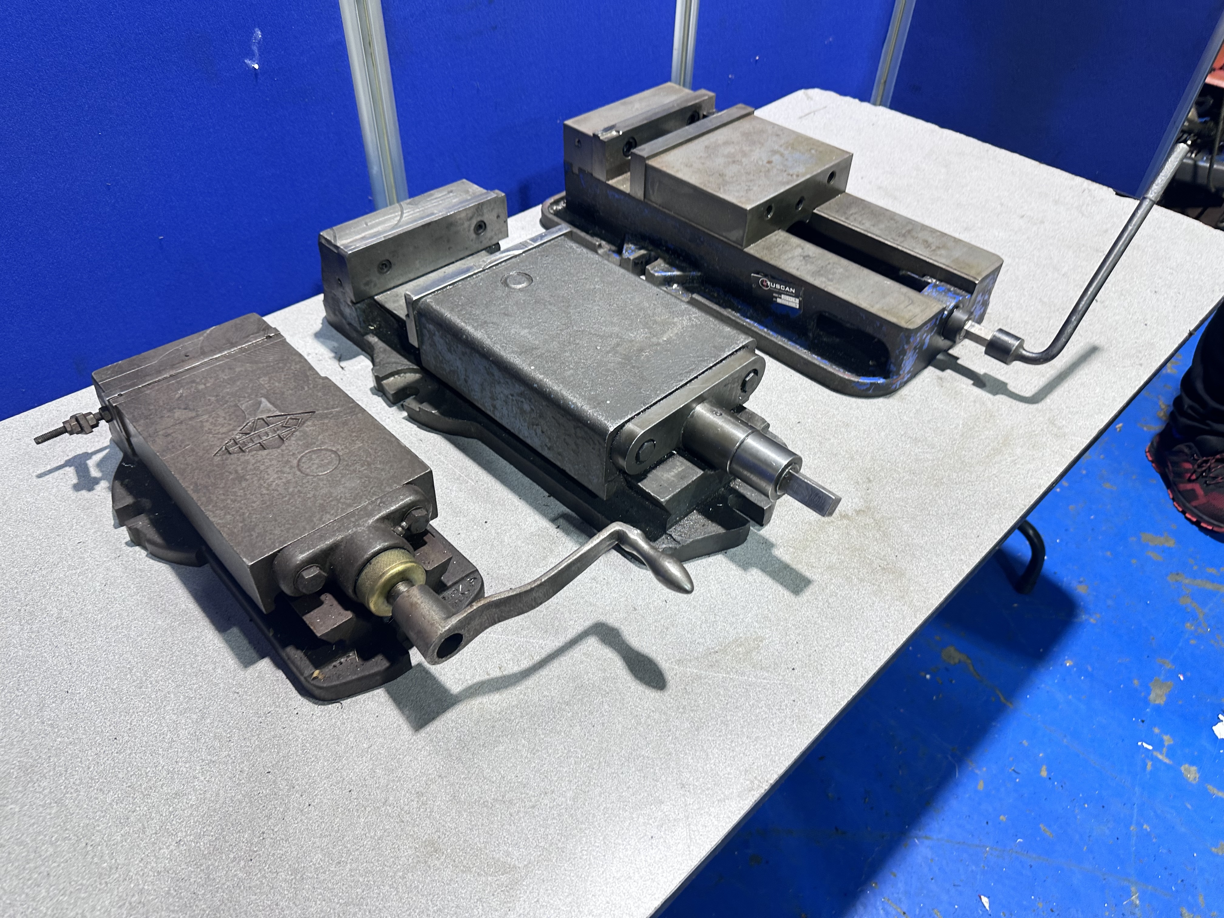Various 8" & 6" Machine Vices