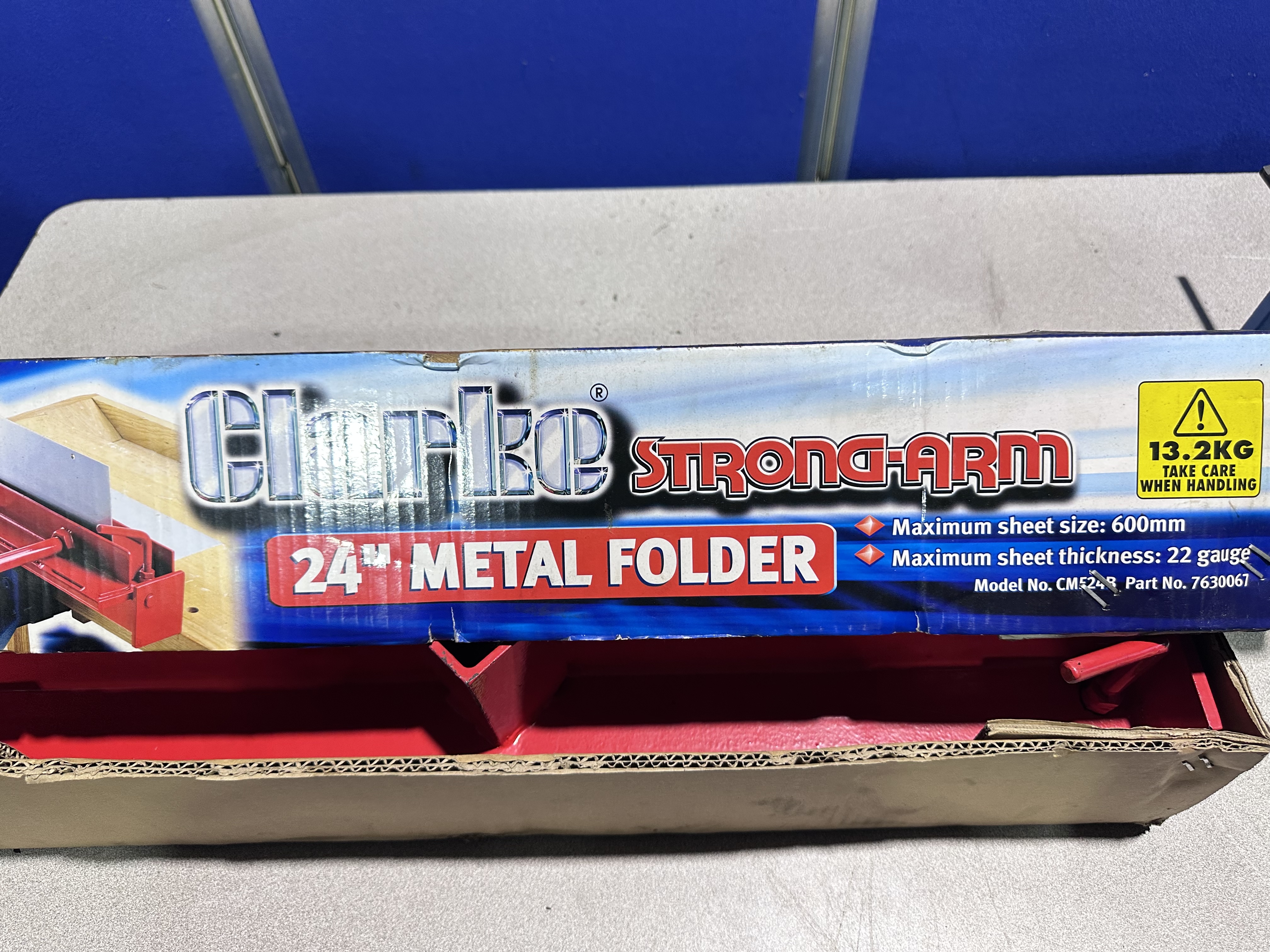 Clarke Metalworker & Folder, (1) x SBR 305 3 in 1 Metal Worker, (1) x CMF24B 24" Metal Folder