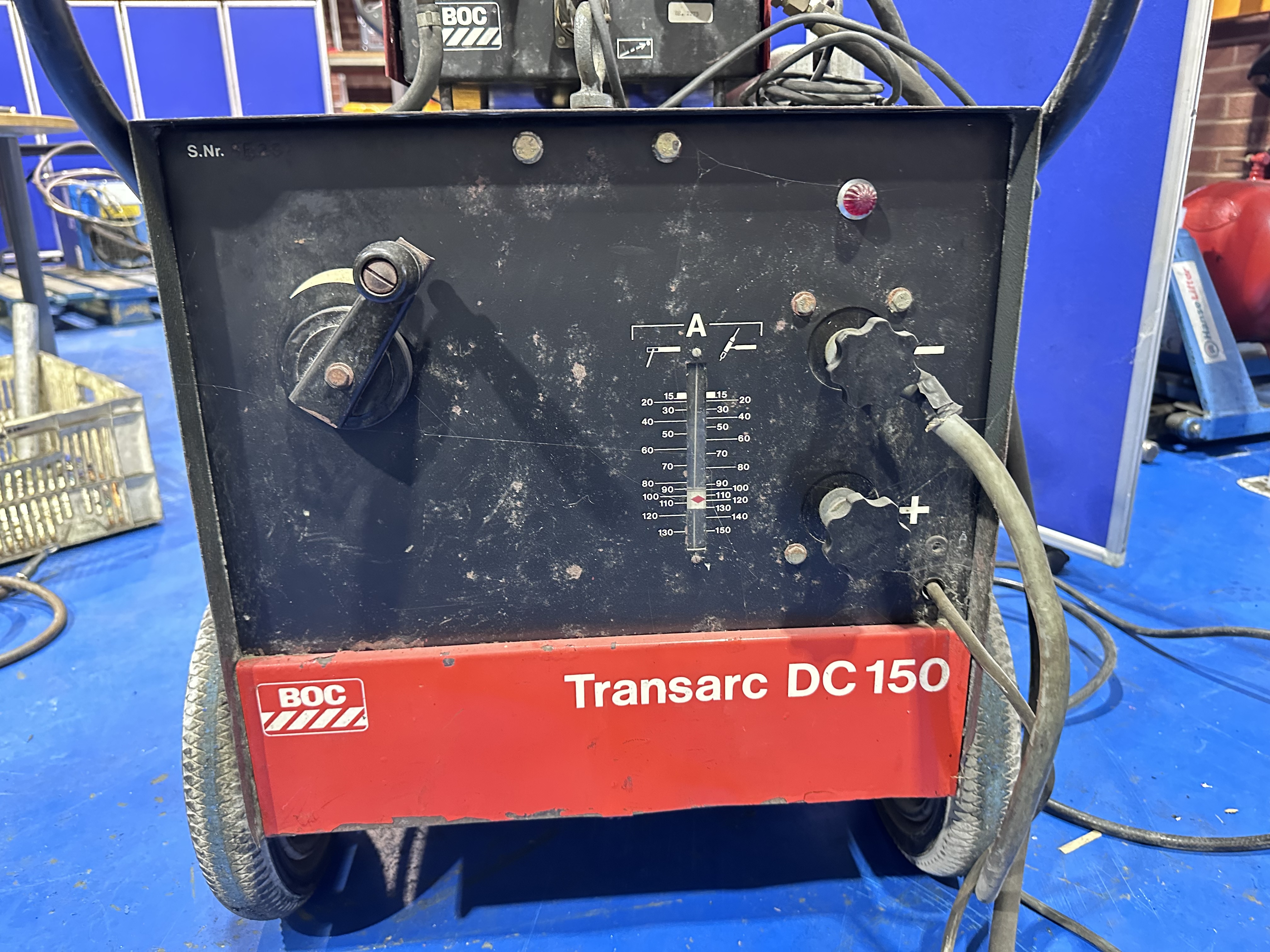 Welding Equipment, (1) x BOC Transarc D150 Arc Welder, (1) SIP 140 Arc Welder (240v)