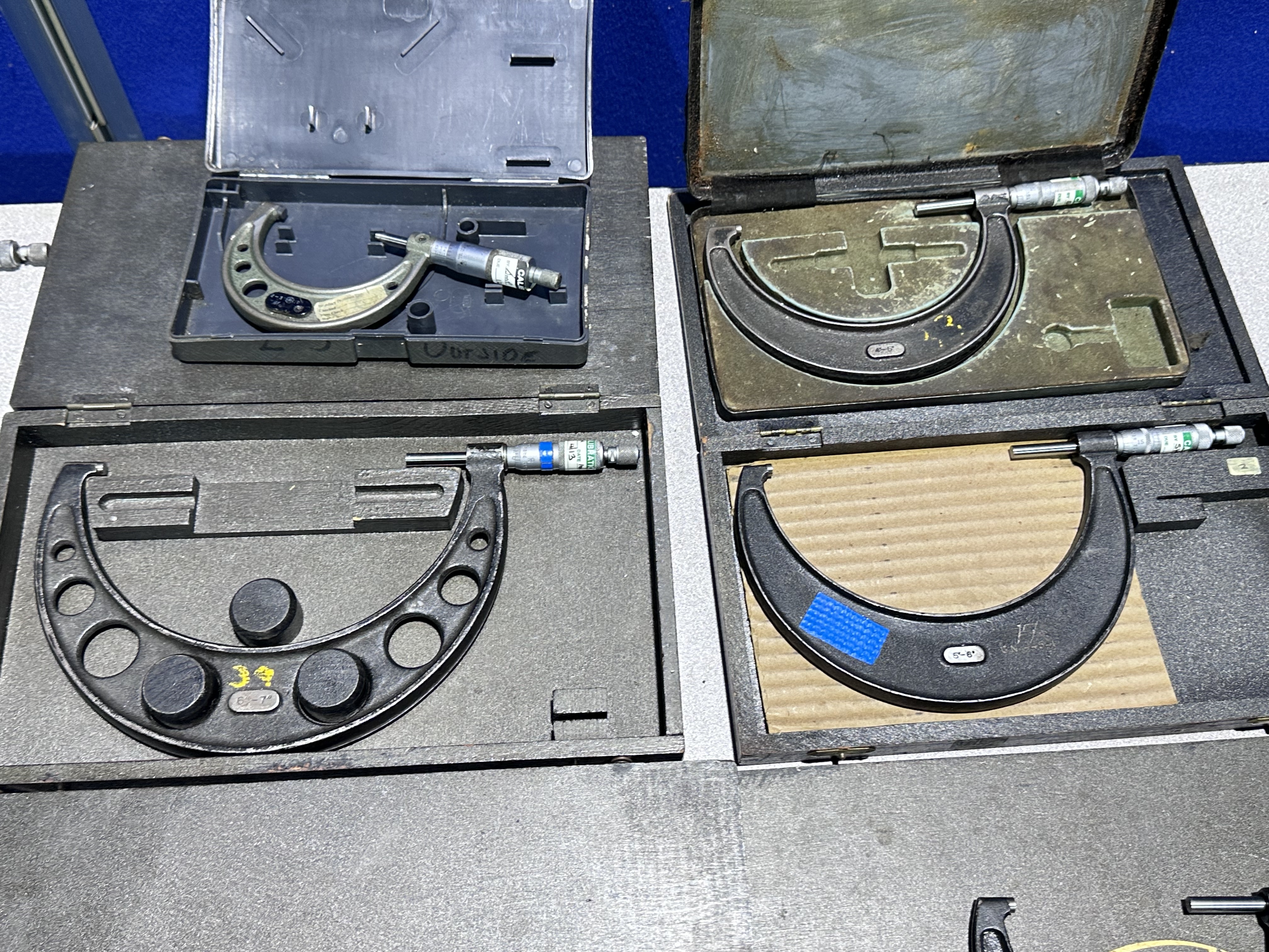 Qty of Micrometers (Various Sizes)