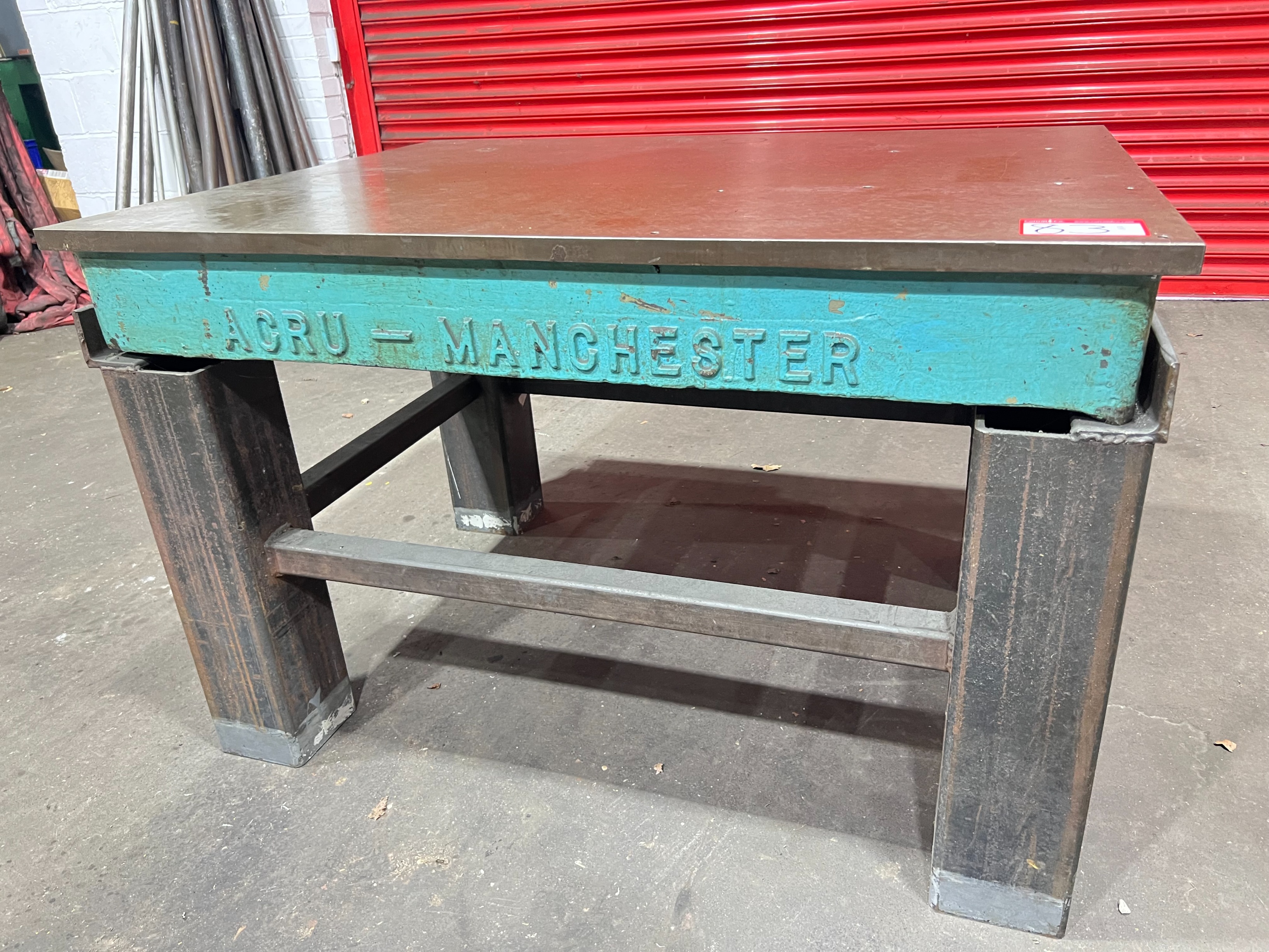 Acru-Manchester Cast Iron Surface Table size 1220 x 920mm