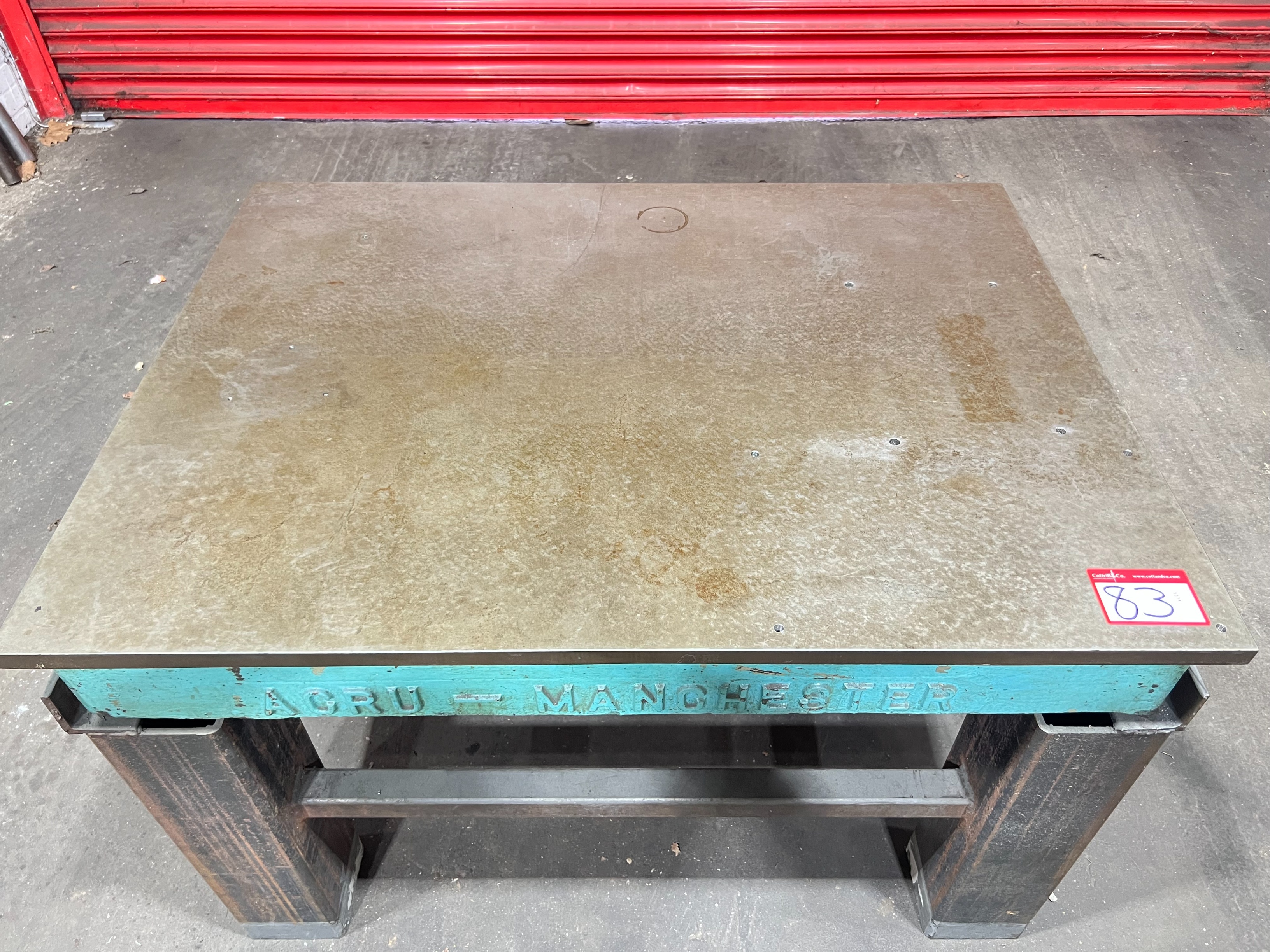 Acru-Manchester Cast Iron Surface Table size 1220 x 920mm