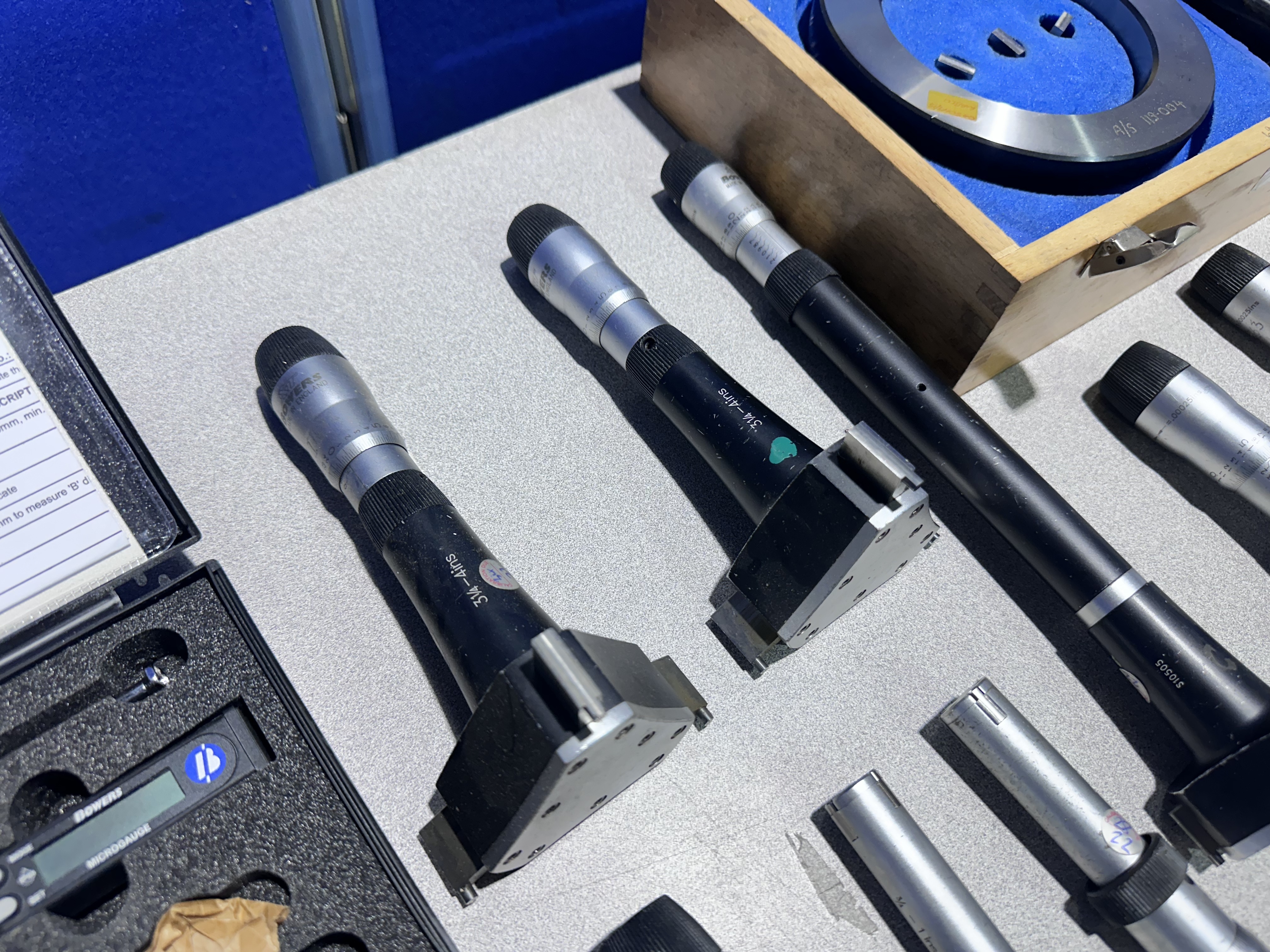 Qty of Various Bower, Bore Gauges & Setting Rings