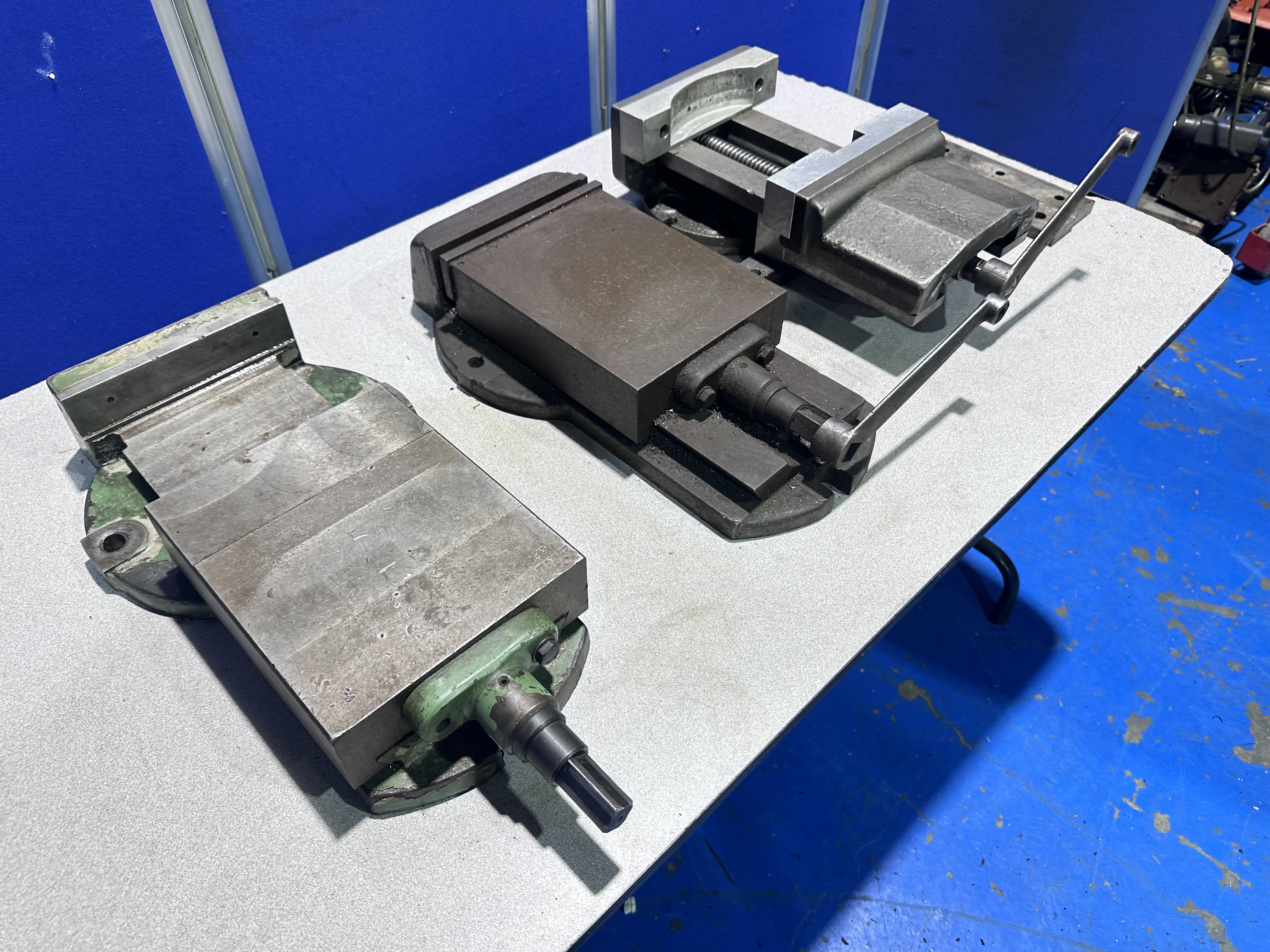 (3) x 8" Machine Vices