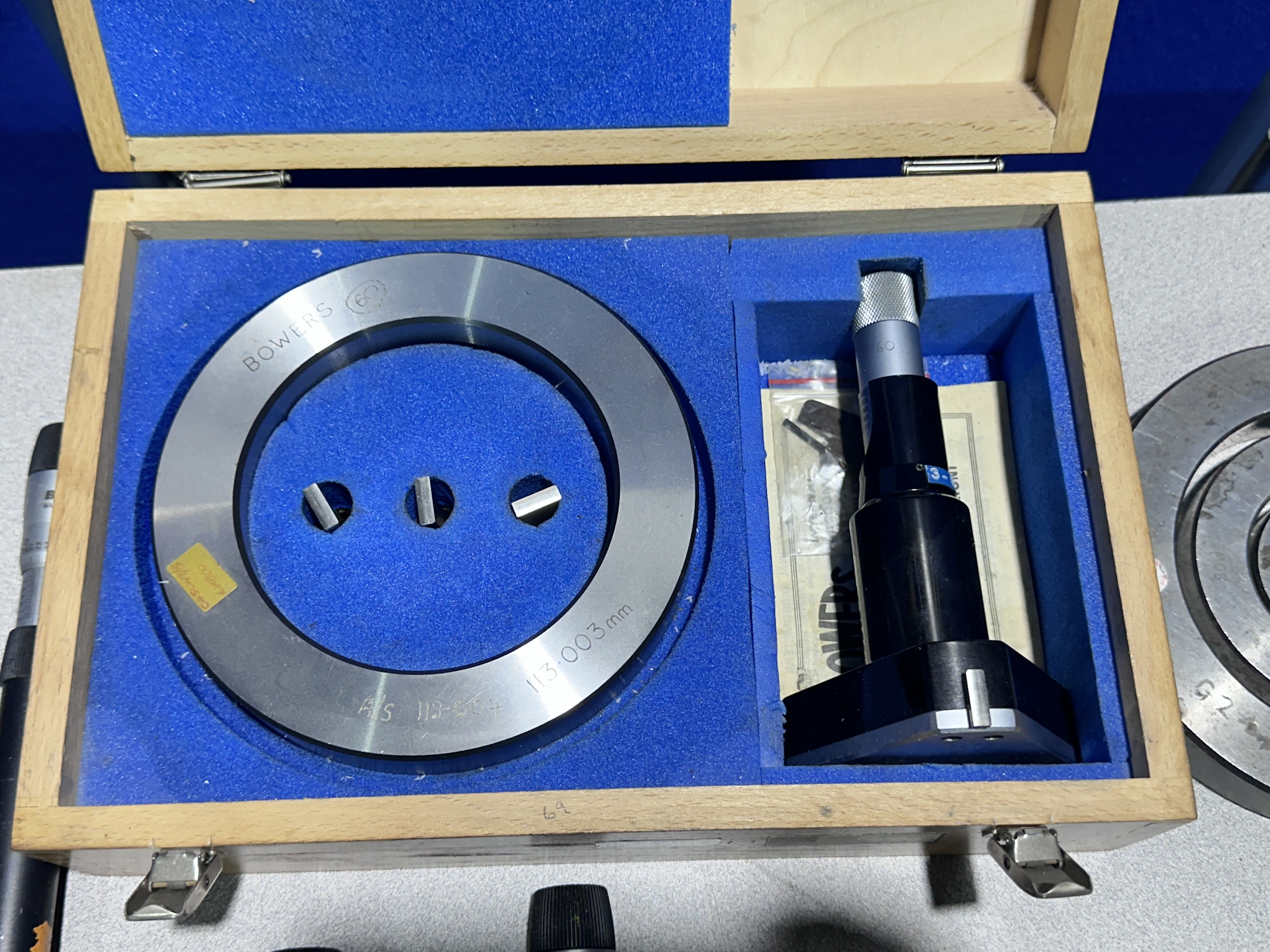 Qty of Various Bower, Bore Gauges & Setting Rings