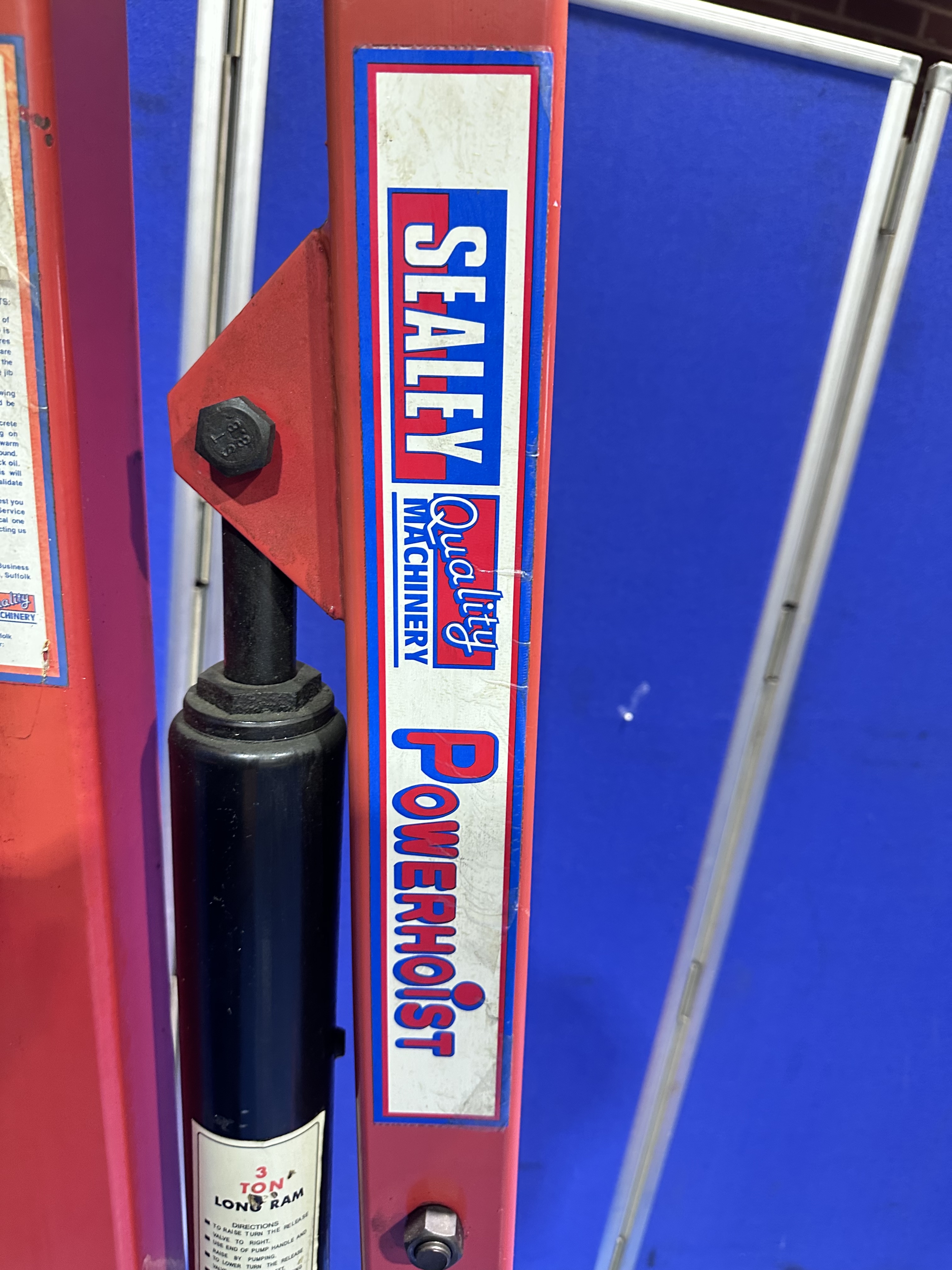 Sealey Power Hoist, Model PF10, Capacity 1 Ton