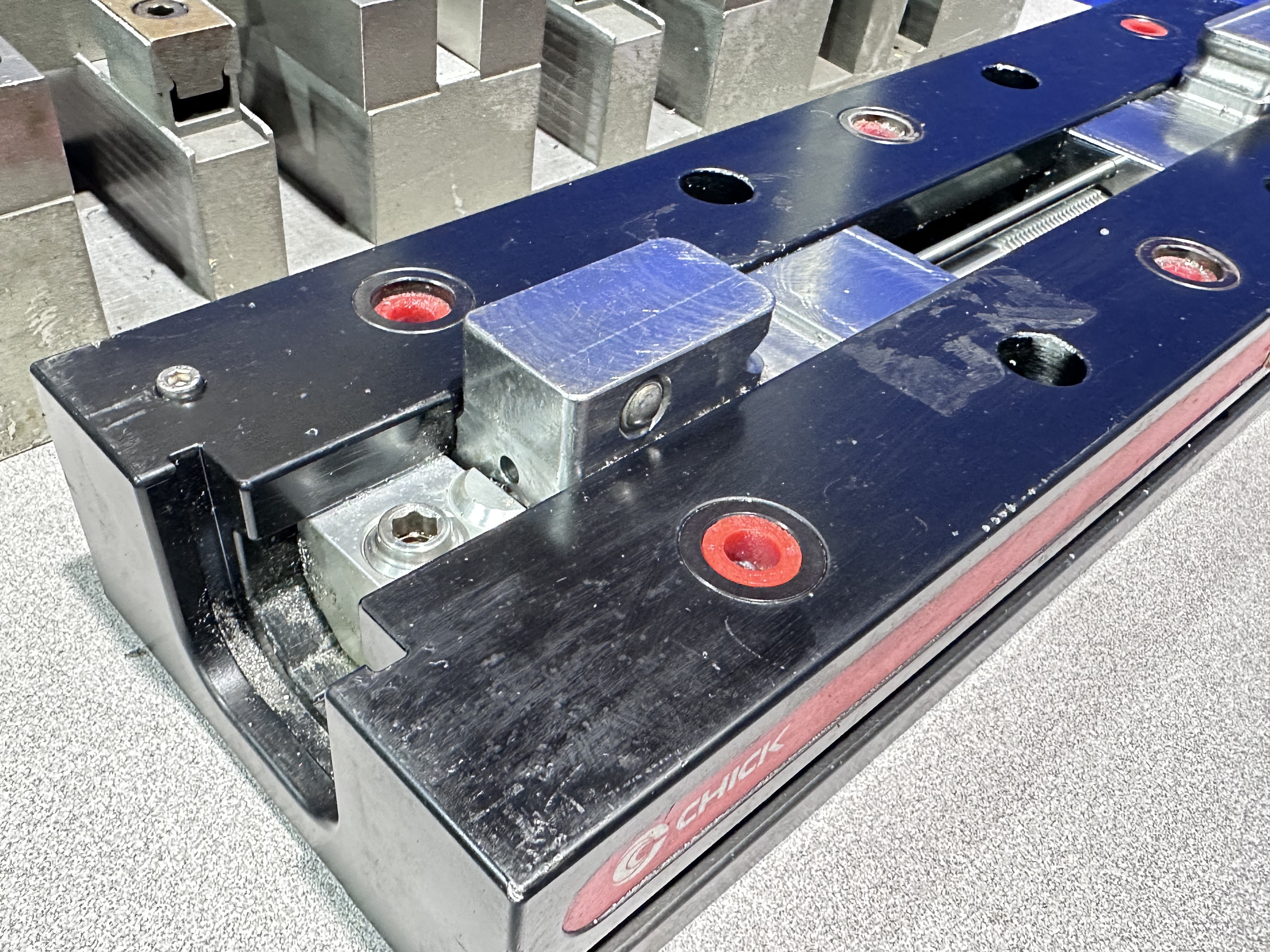(2) x Chick 5 QL 1550 Multilok Machine Bases