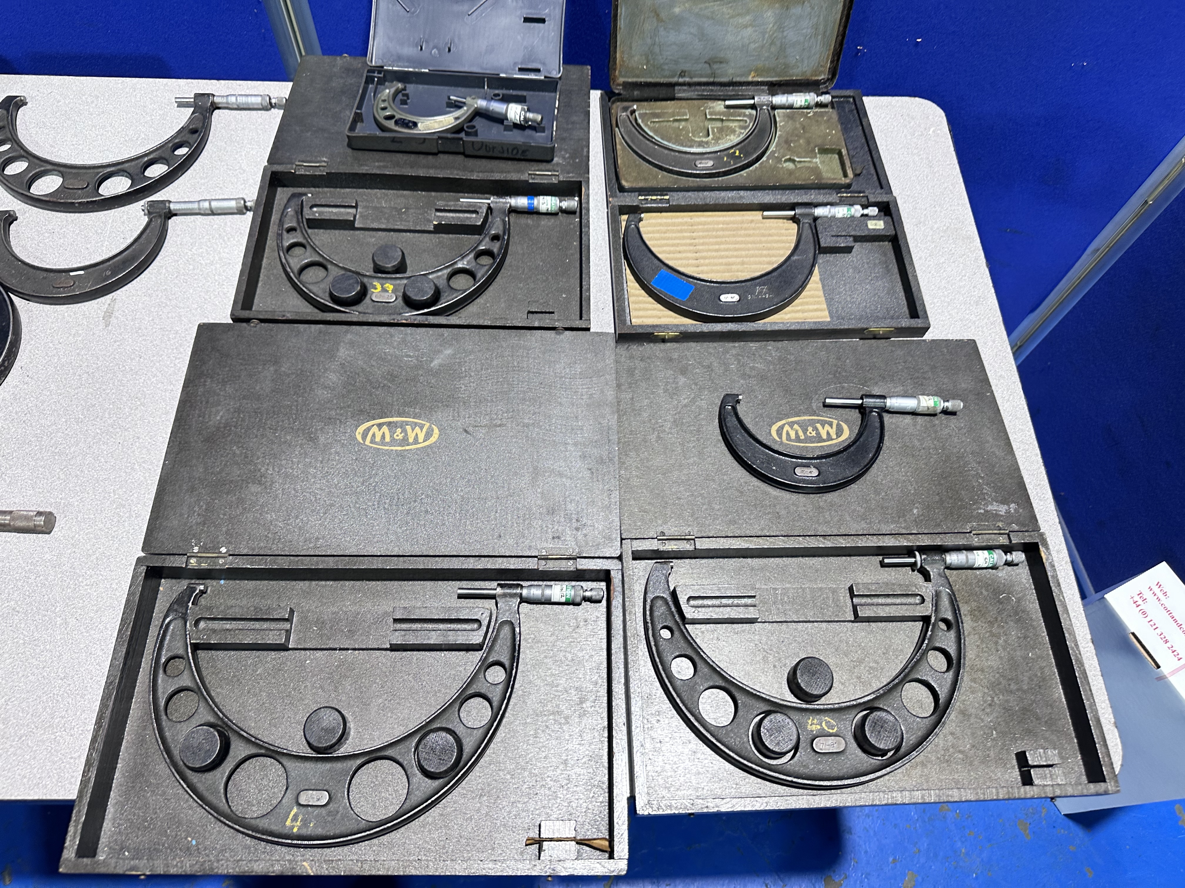 Qty of Micrometers (Various Sizes)