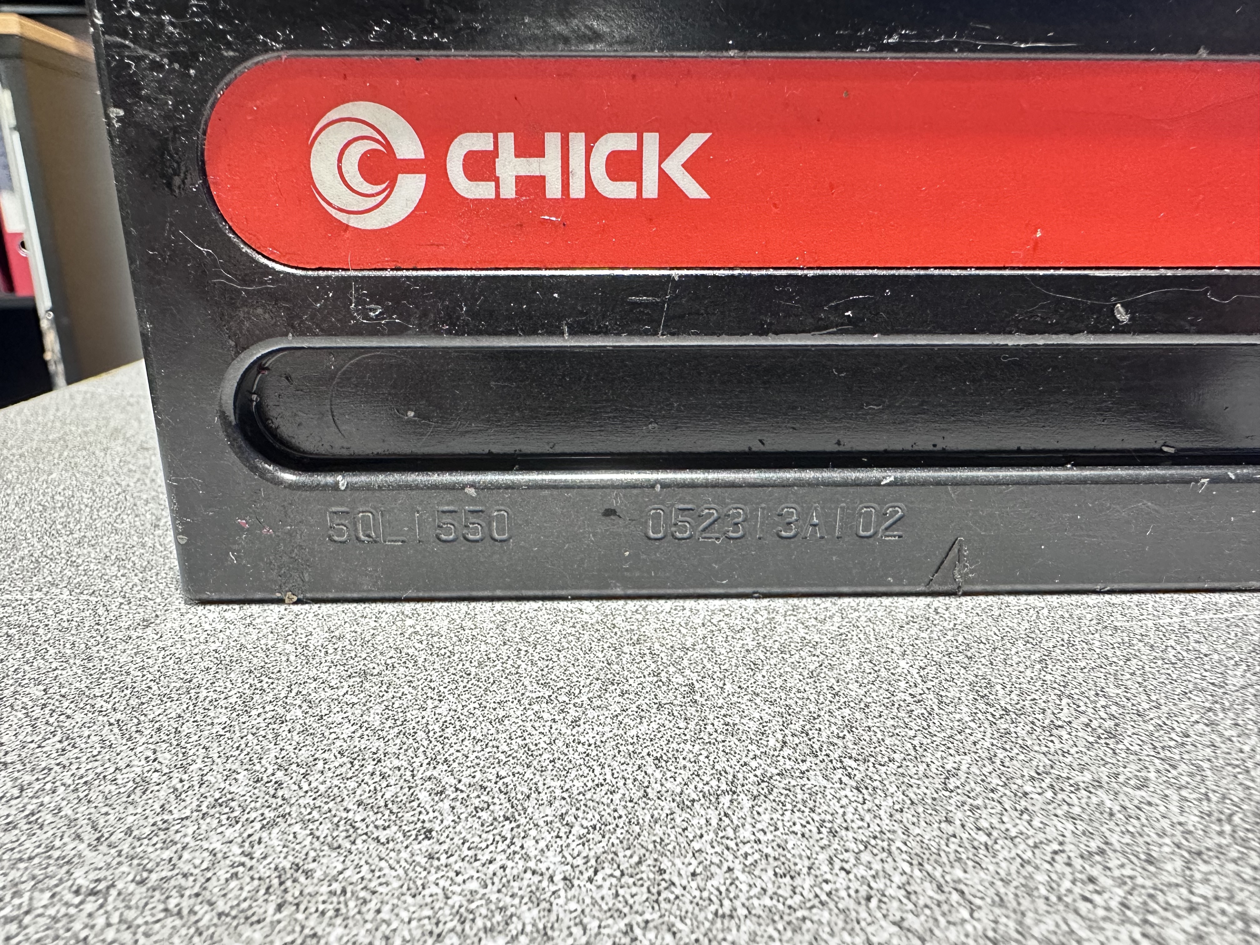 (2) x Chick 5 QL 1550 Multilok Machine Bases