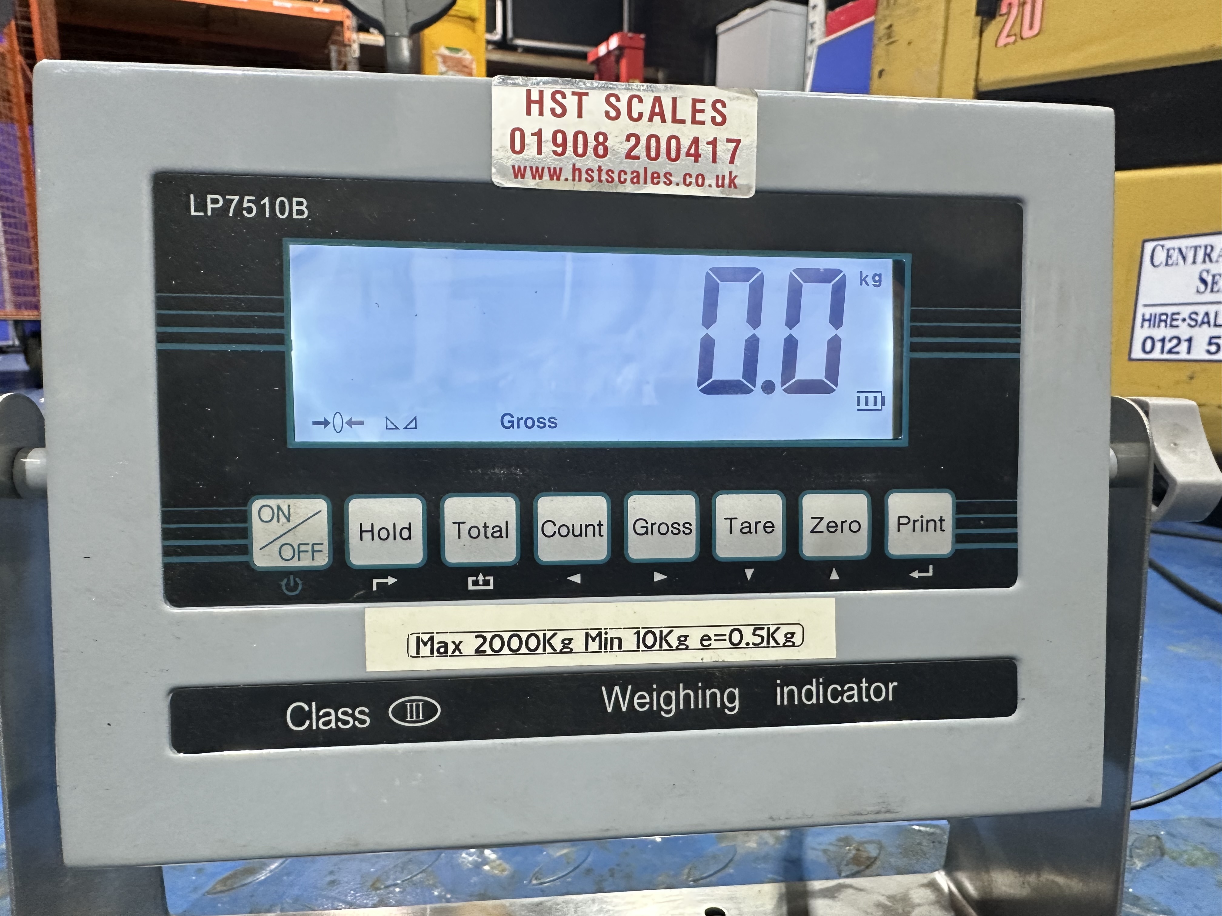 Digital Read Out Platform Scales 