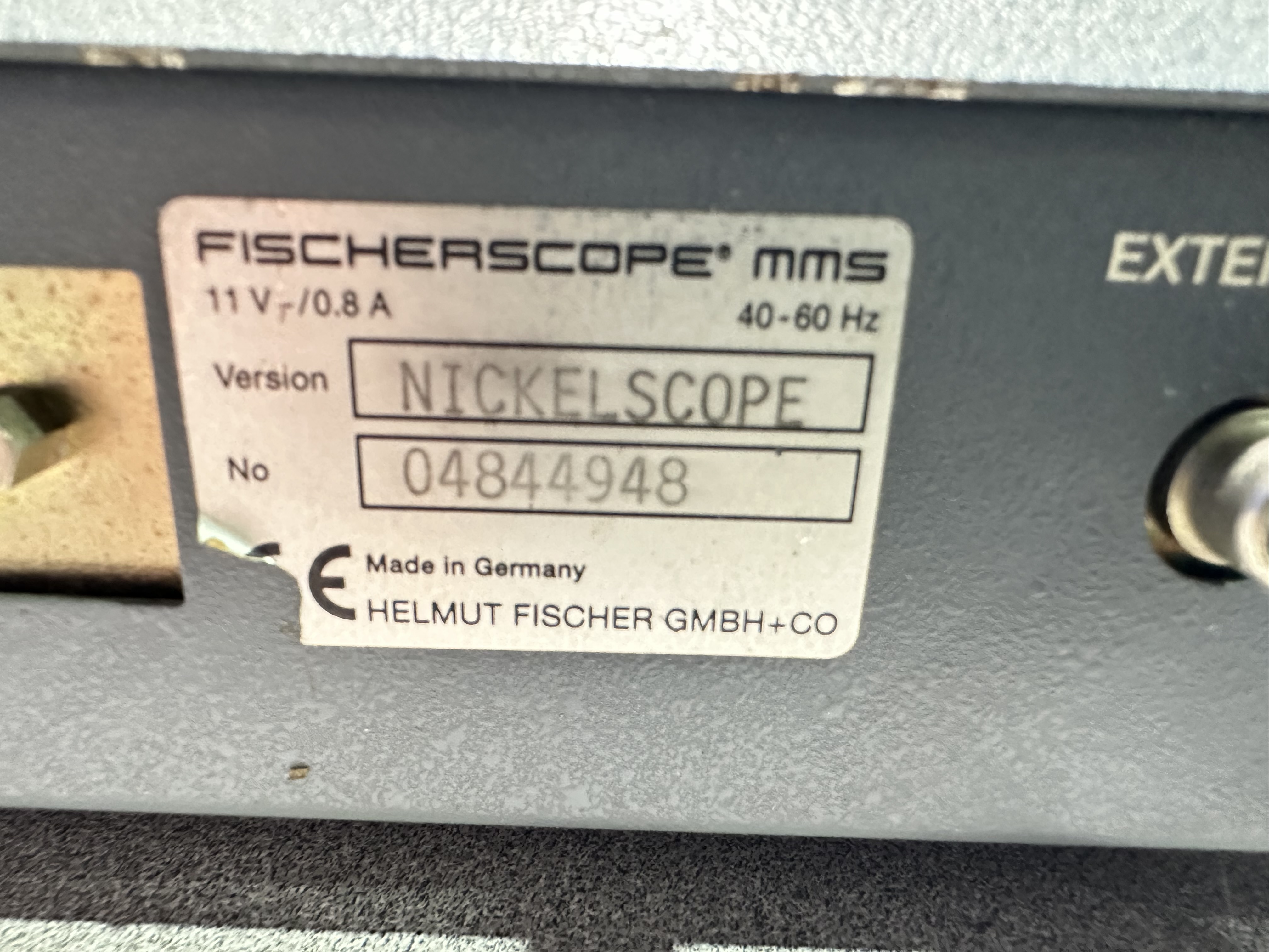 Fischer Fischerscope MMS Multi Measuring System