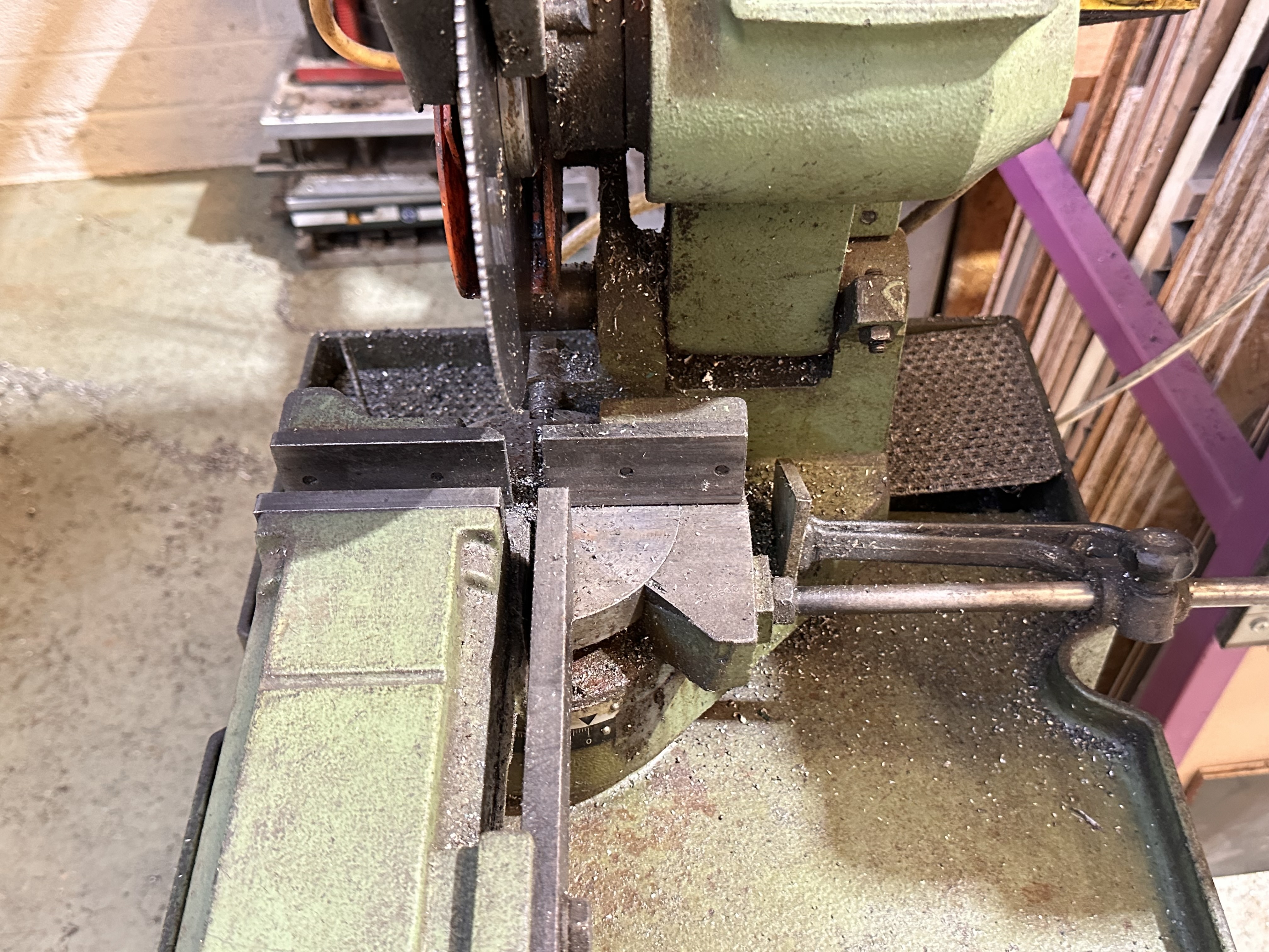 Pedrazzoli Brown 250 Pull Down Saw