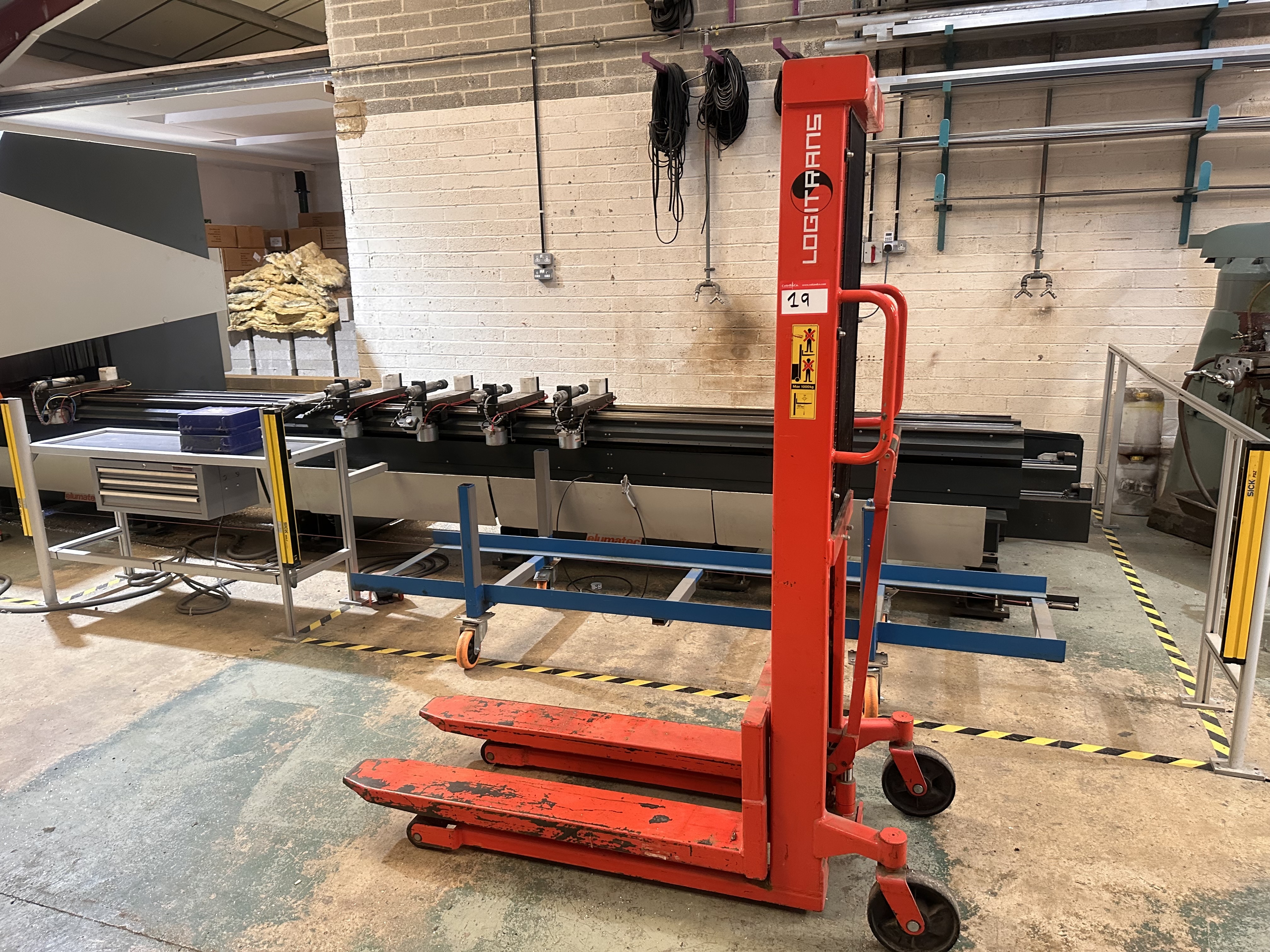 Logitrans HS1000/1600 High Lift Pallet Truck