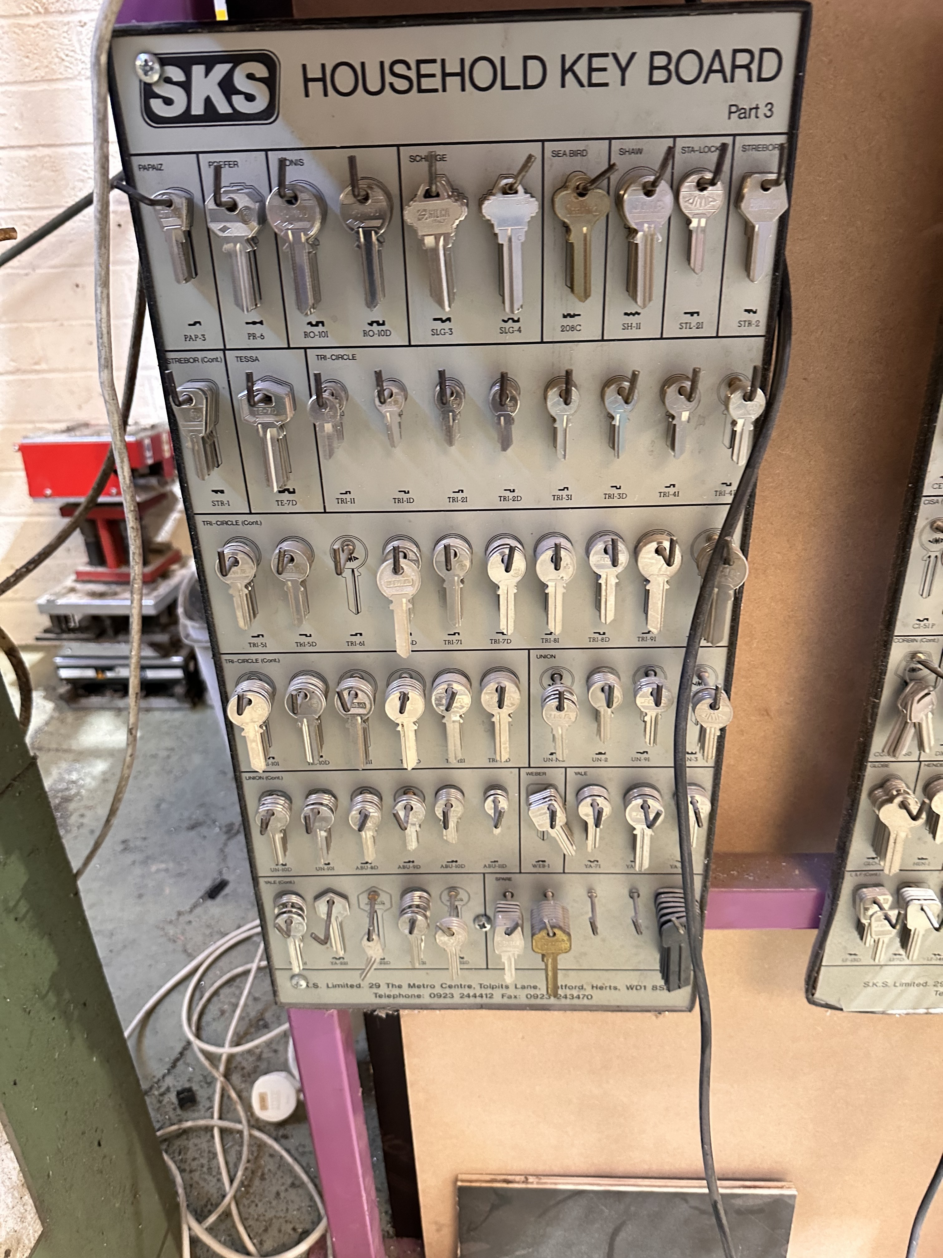 Silca Rekord Plus Key Cutting Machine 