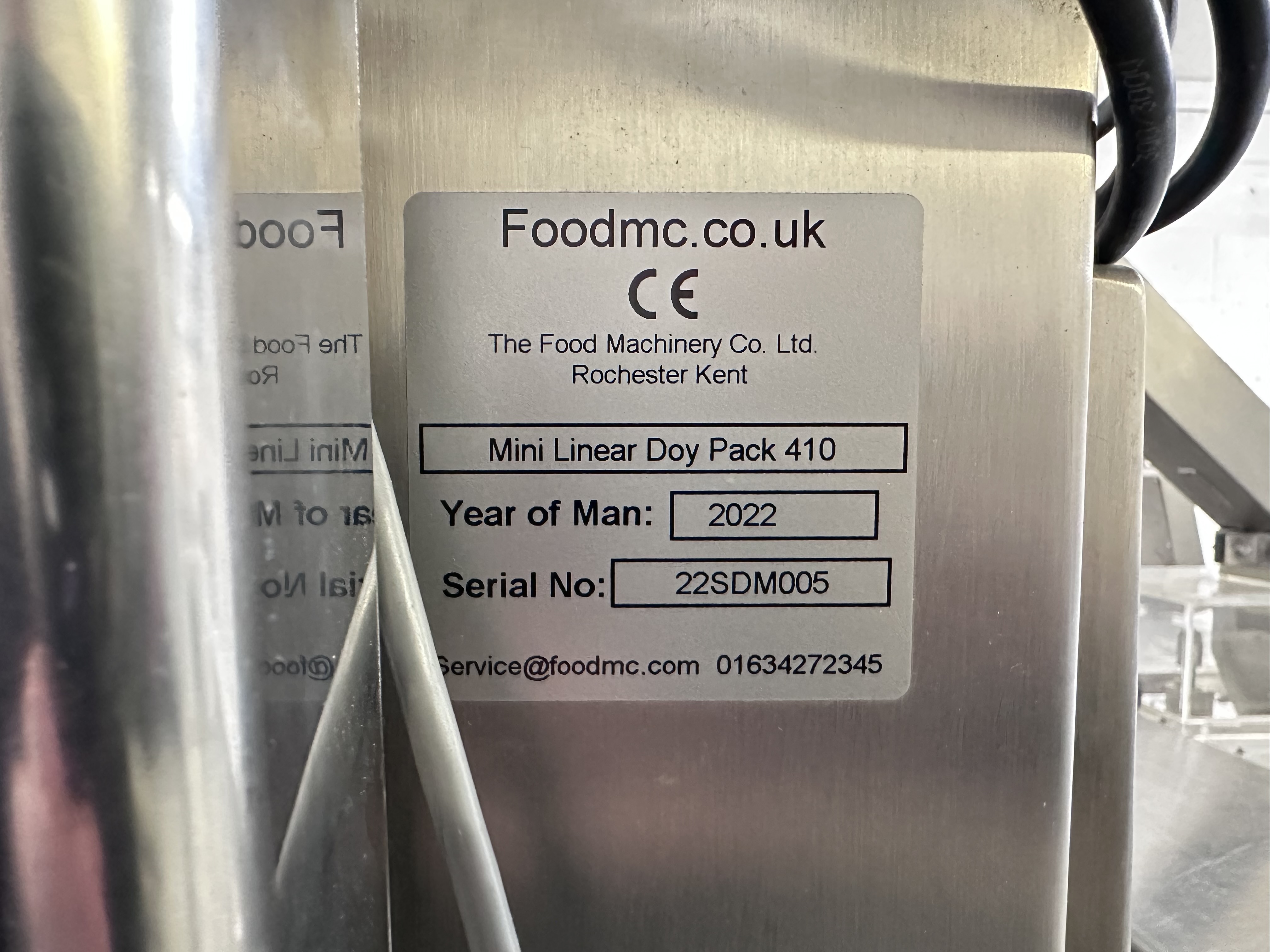 Mini Linear Doy Pack 410 Filler with Pouch Cassette to Infeed Open, Fill and Seal Pouch (2022)