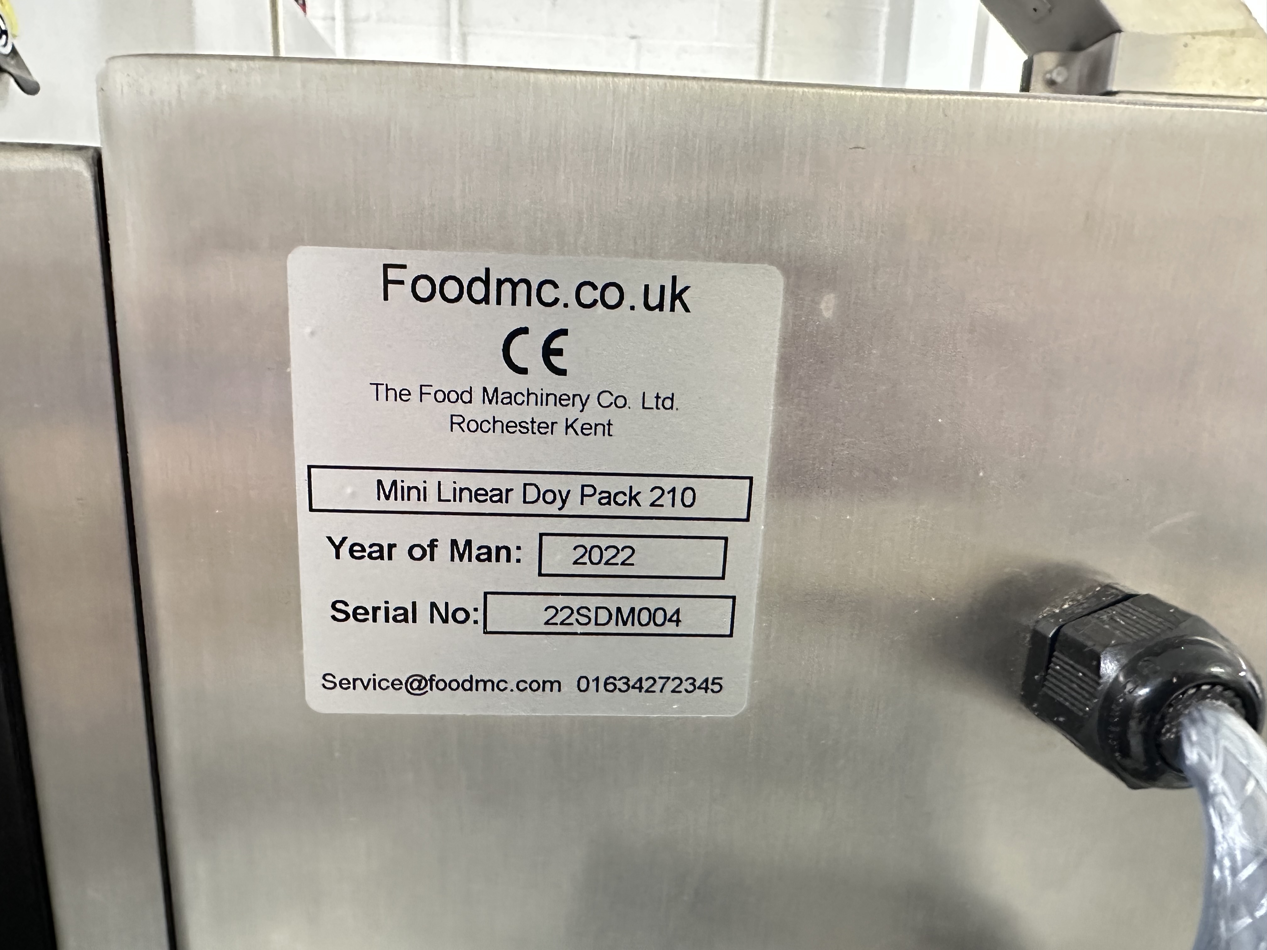 Mini Linear Doy Pack 210 Filler with Pouch Cassette to Infeed Open, Fill and Seal Pouch (2022)