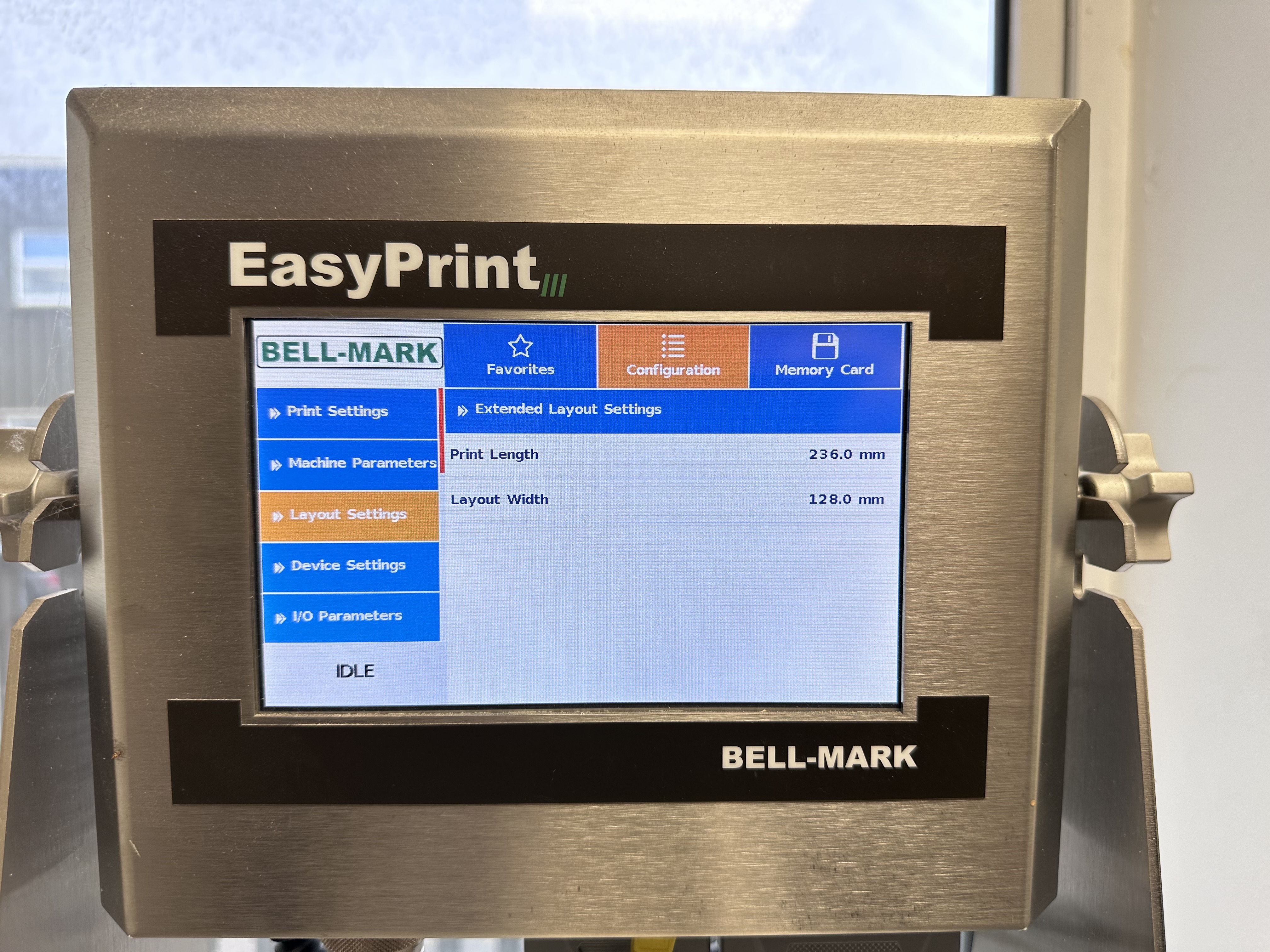 Bell-Mark Thermal Printer RF Pouch Printer