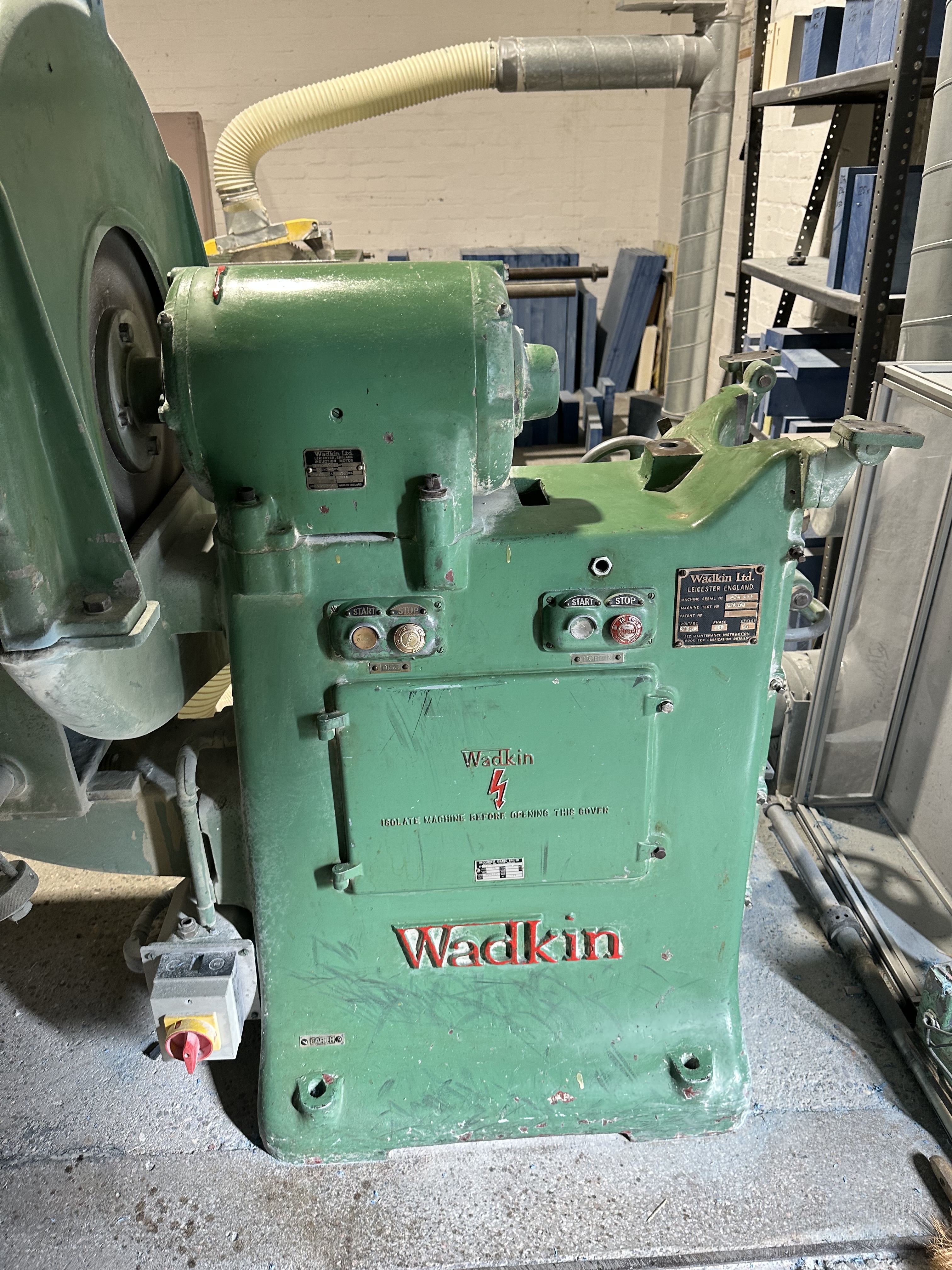 Wadkin Disc and Bobbin Sander