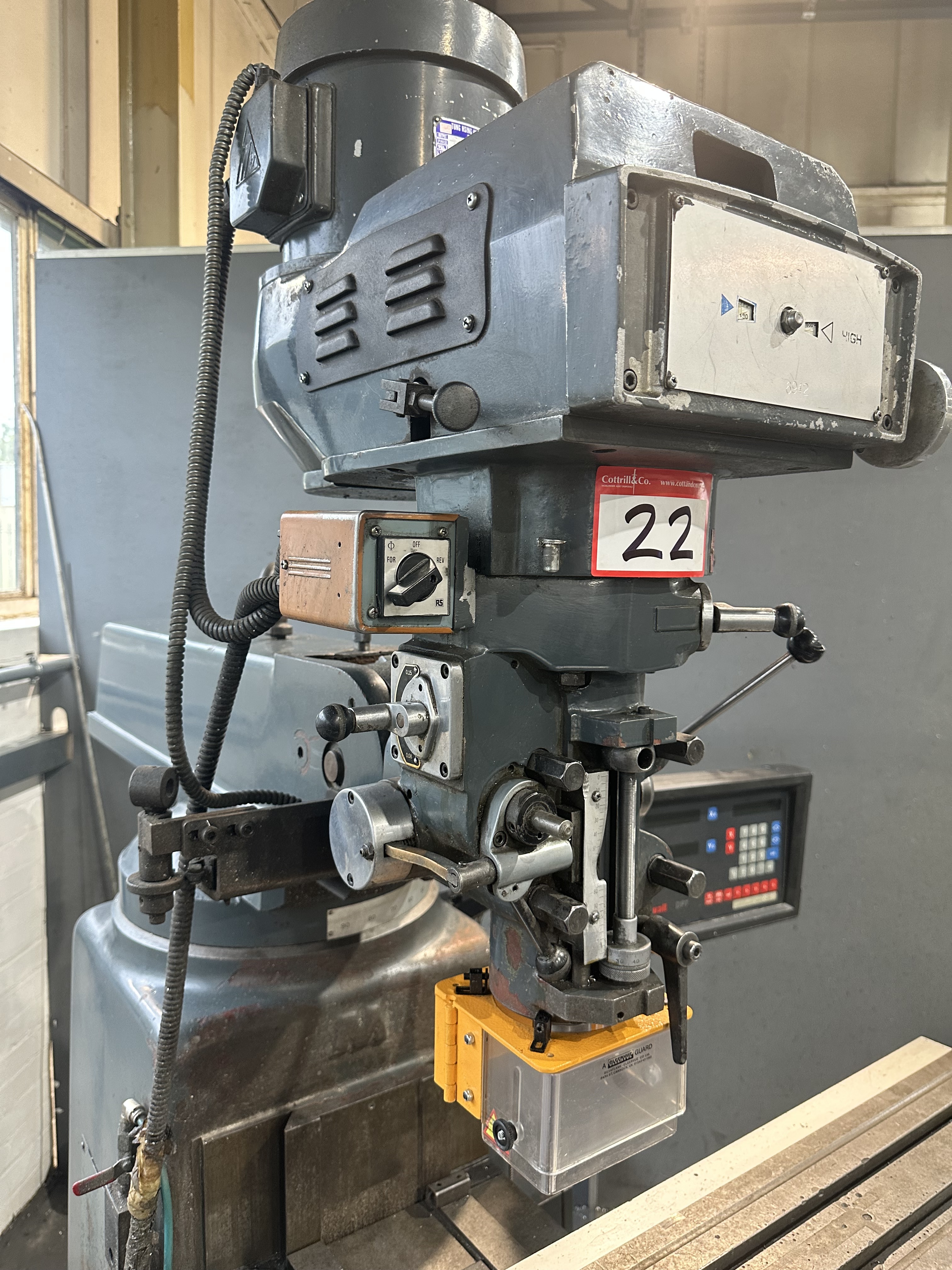 Excel PKTM 380VA Turret Head Milling Machine (1997)