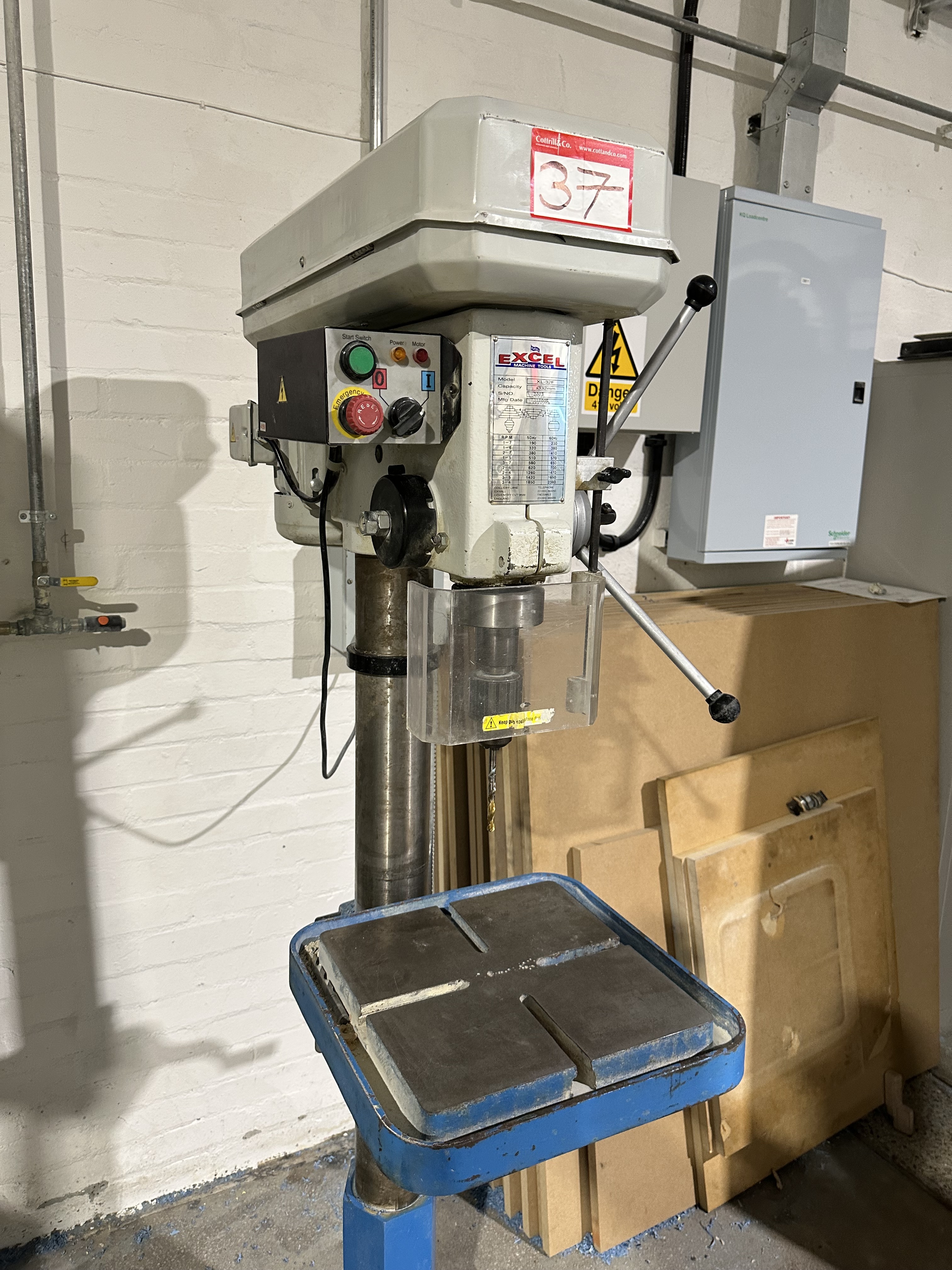 Excel XL-32F Pillar Drill (2003)