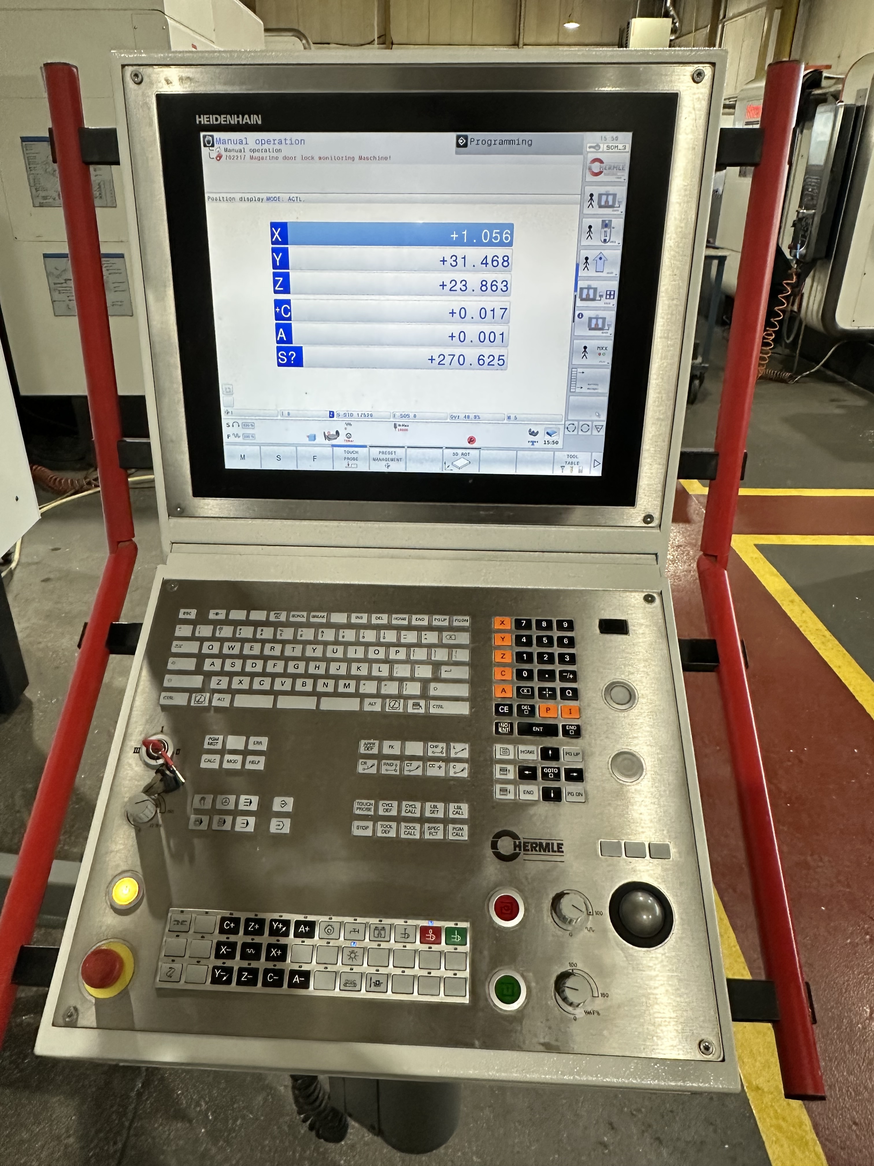 Hermle C250U 5 Axis Machining Centre. (2018)
