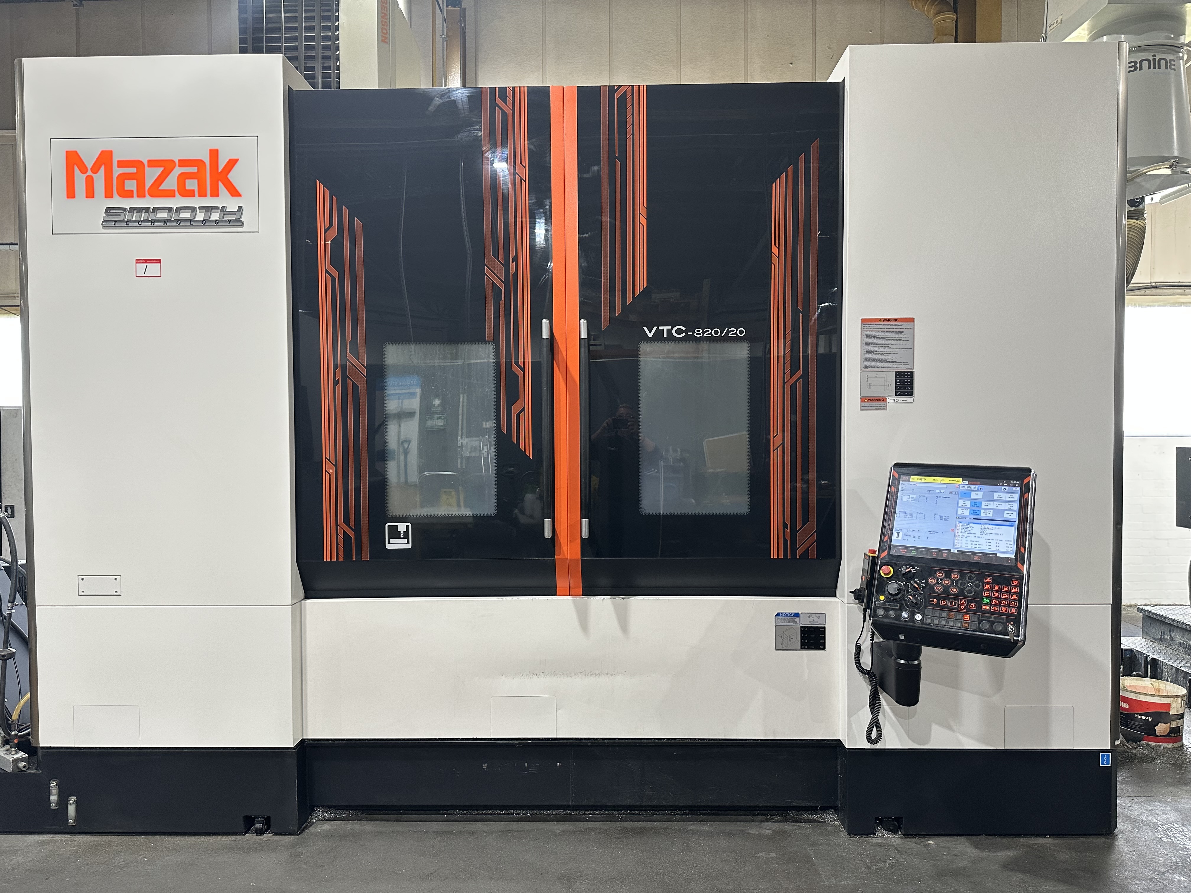Mazak VTC 820/20 CNC Vertical Machining Centre. (2022)