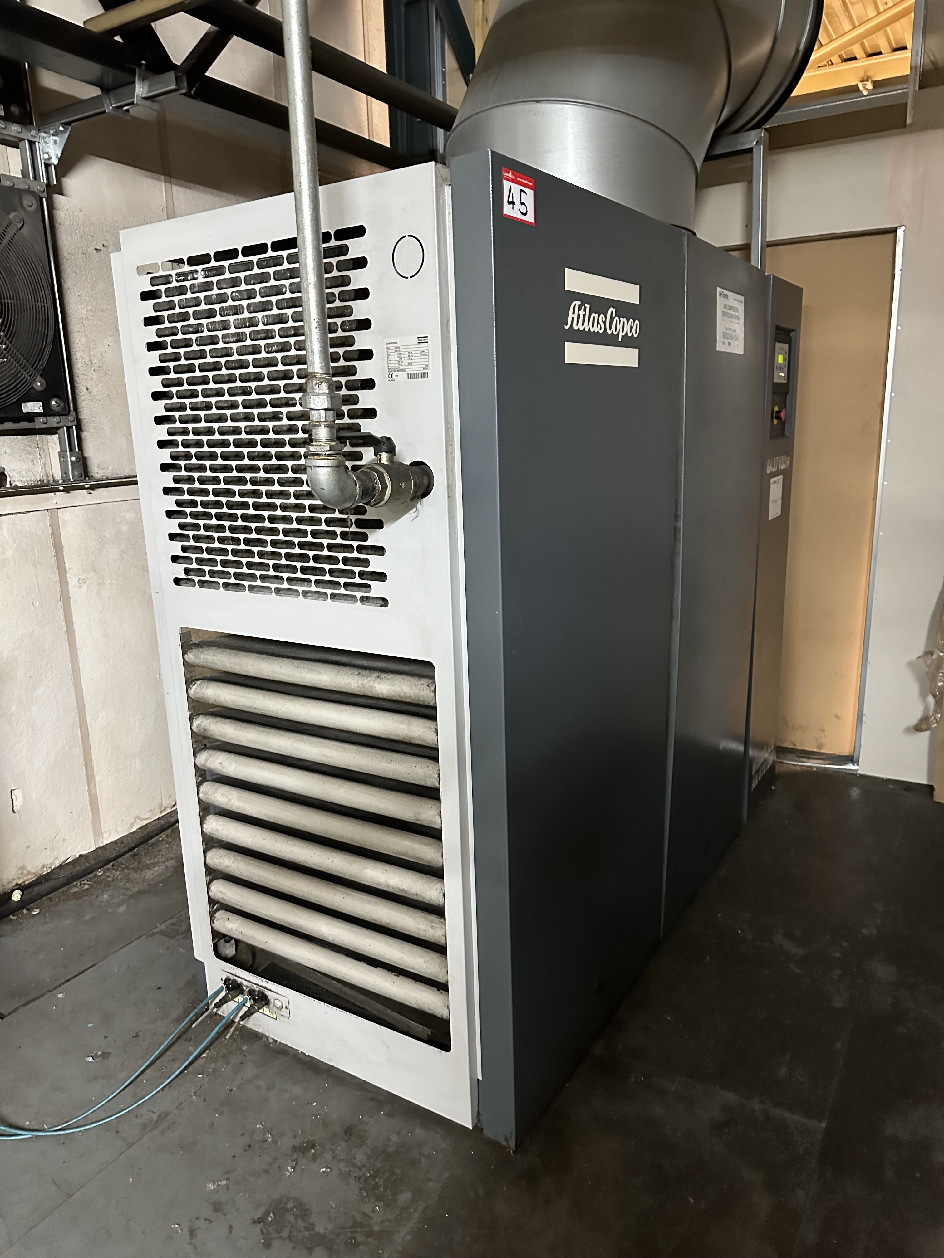 Atlas Copco GA37VSD Rotary Screw Air Compressor (2008)