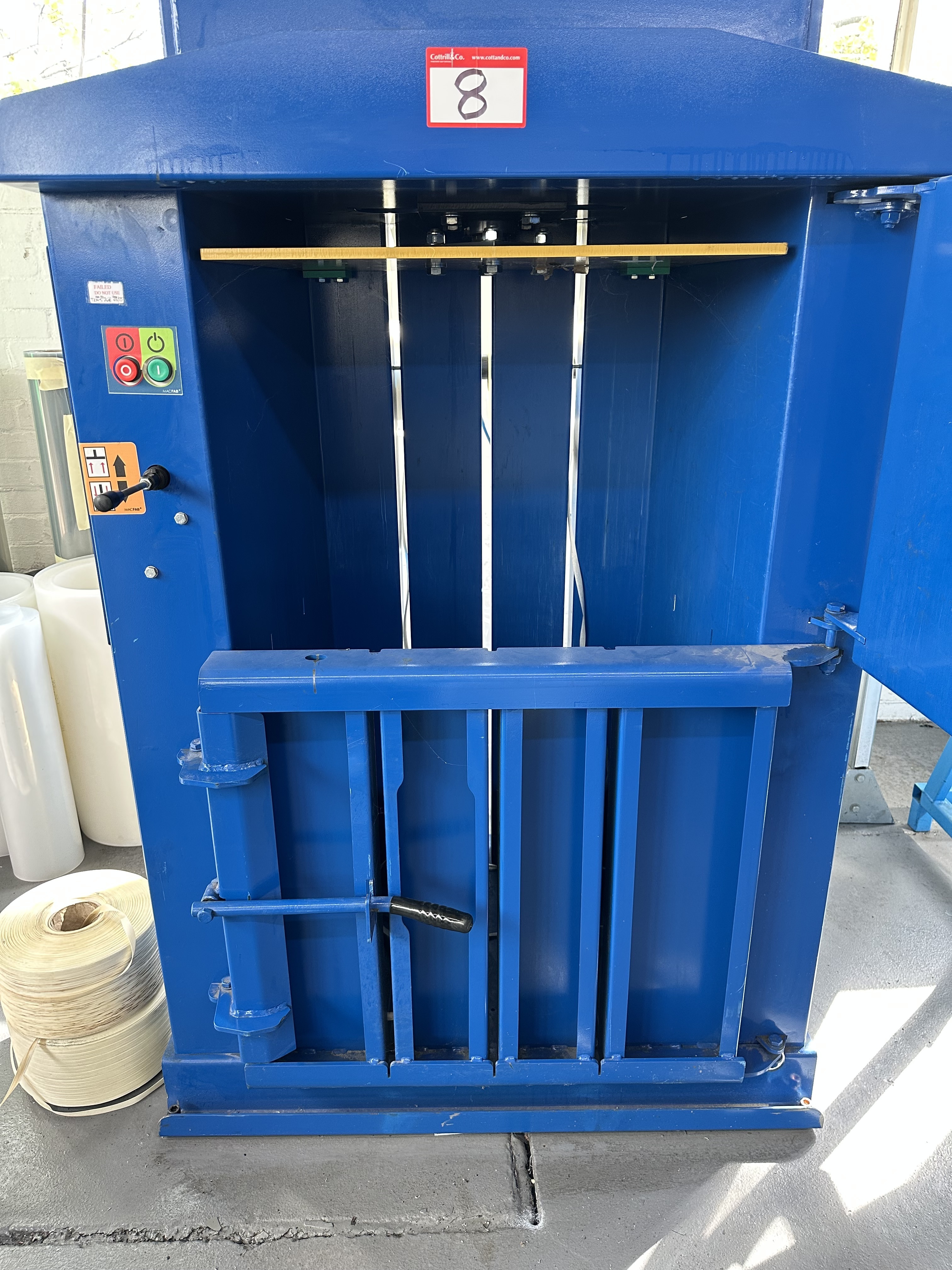 MacFab Waste Compactor / Bailer (2016)