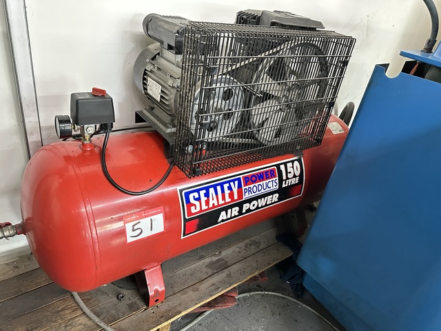 Sealey Power Products 150litre Piston Air Compressor (2014)