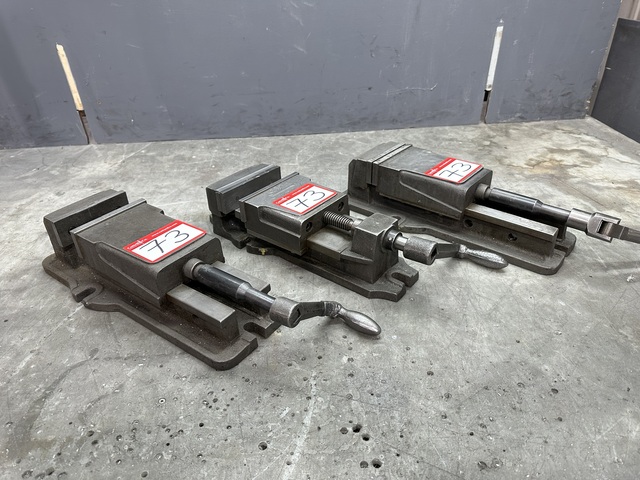 6" Machine Vices (Qty 3)