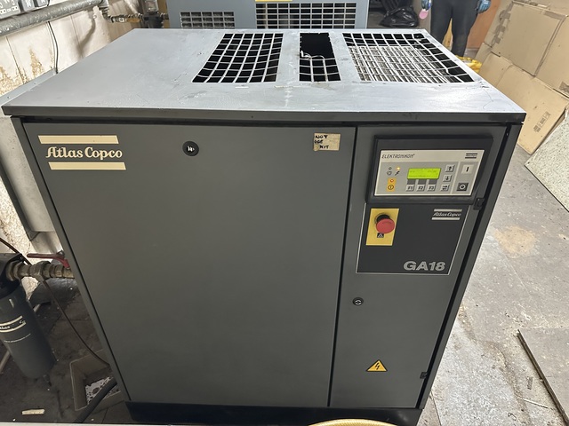 Atlas Copco GA18FF Rotary Screw Air Compressor (2000)