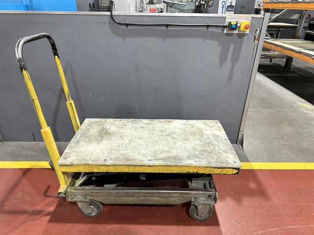 Scissor Lift Table Trolley, Size 1000 x 520mm, Lift Height 1450mm