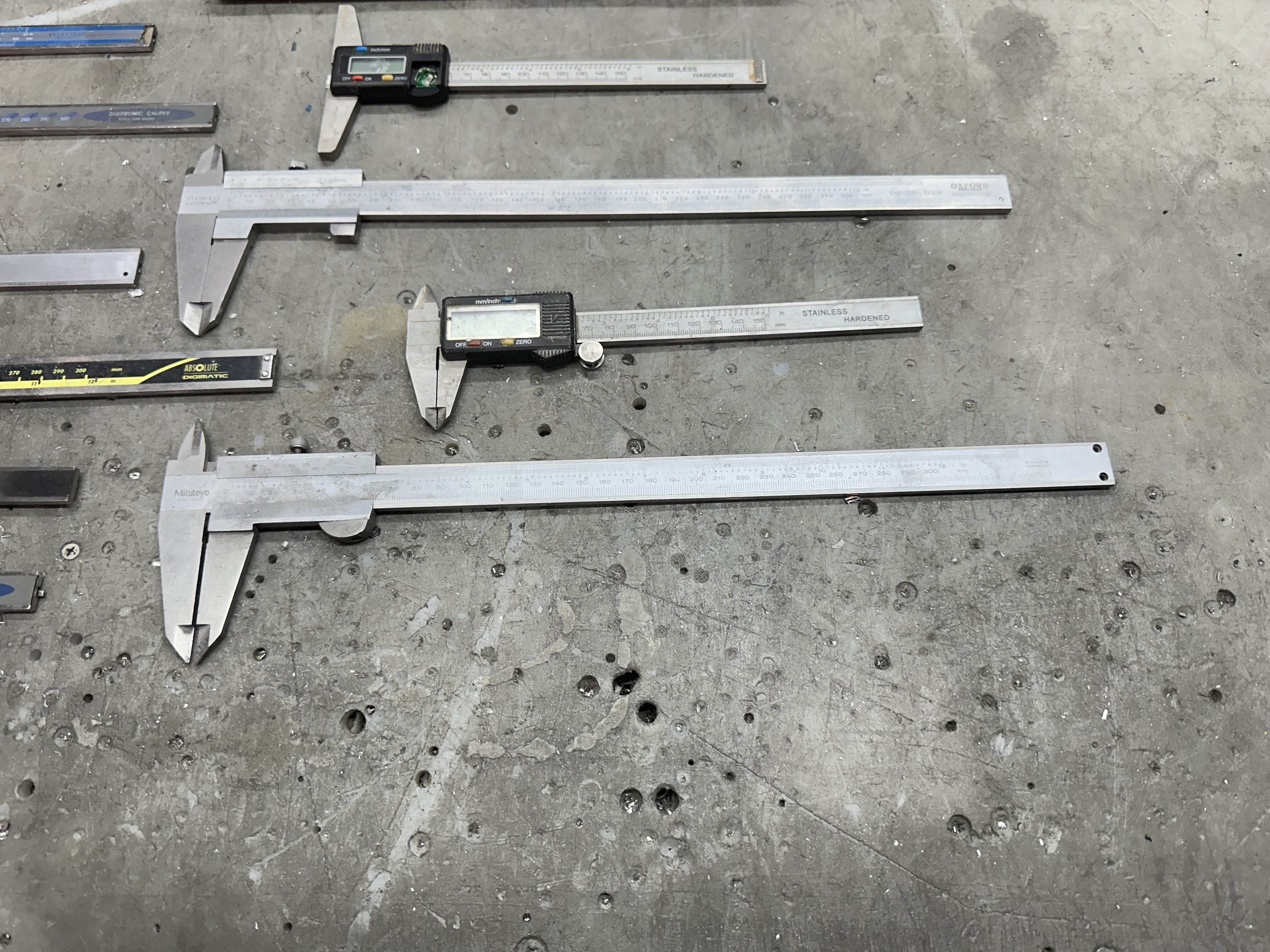 Various Digital Verniers up to 300mm