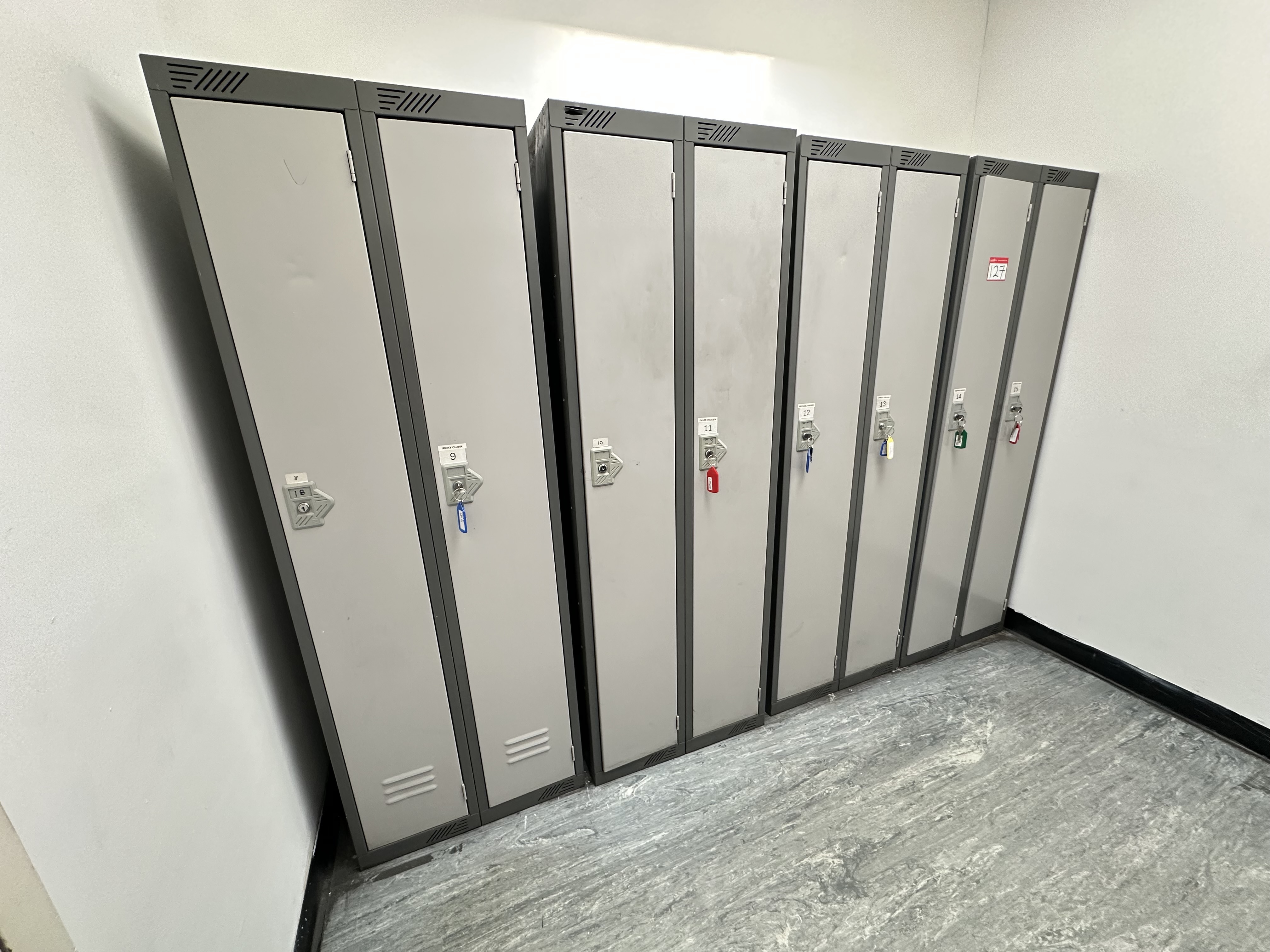 Changing Room Personal Lockers