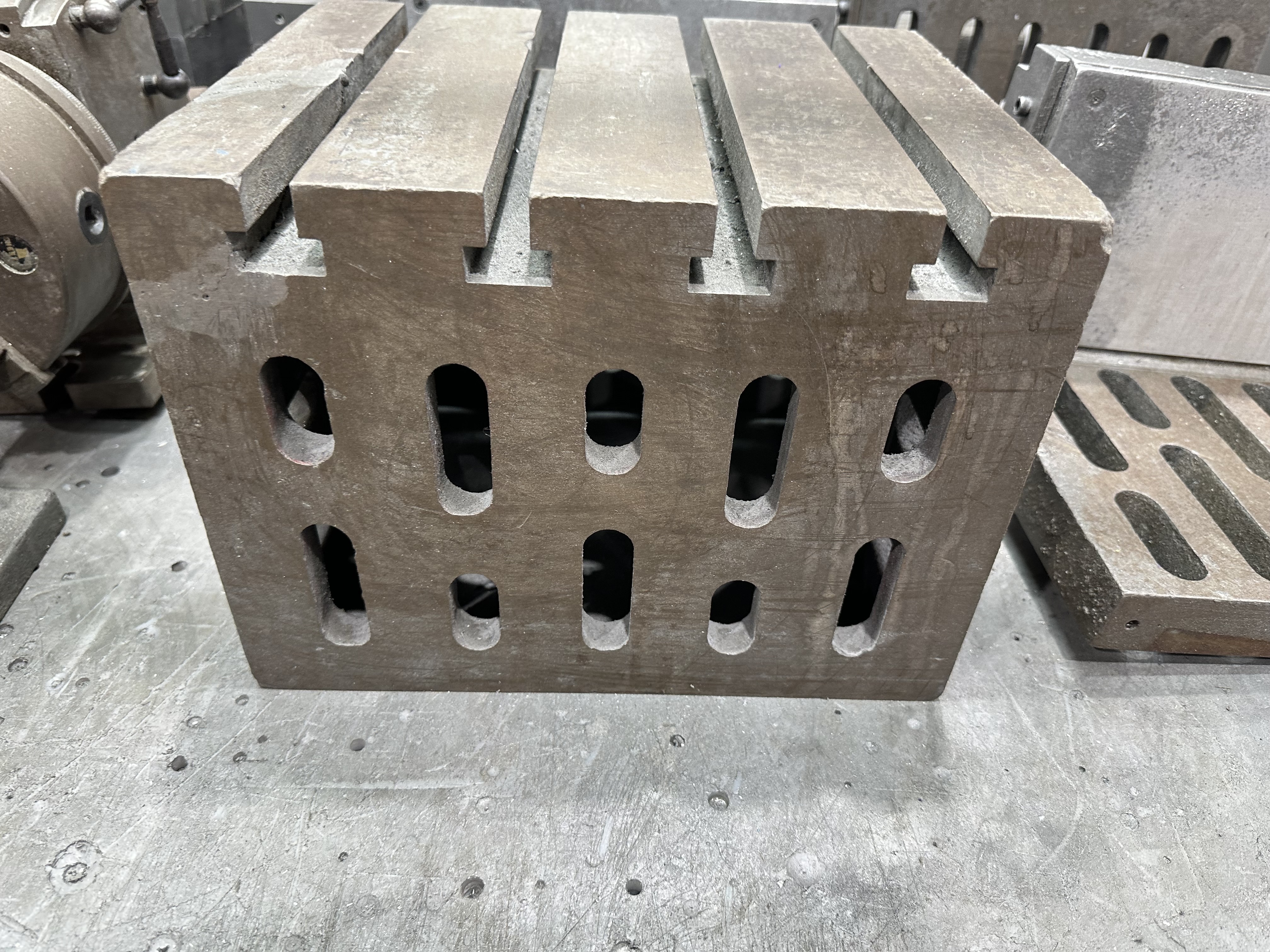 Angle Plates, Box Square and Tilting Rotary Chuck with Centre