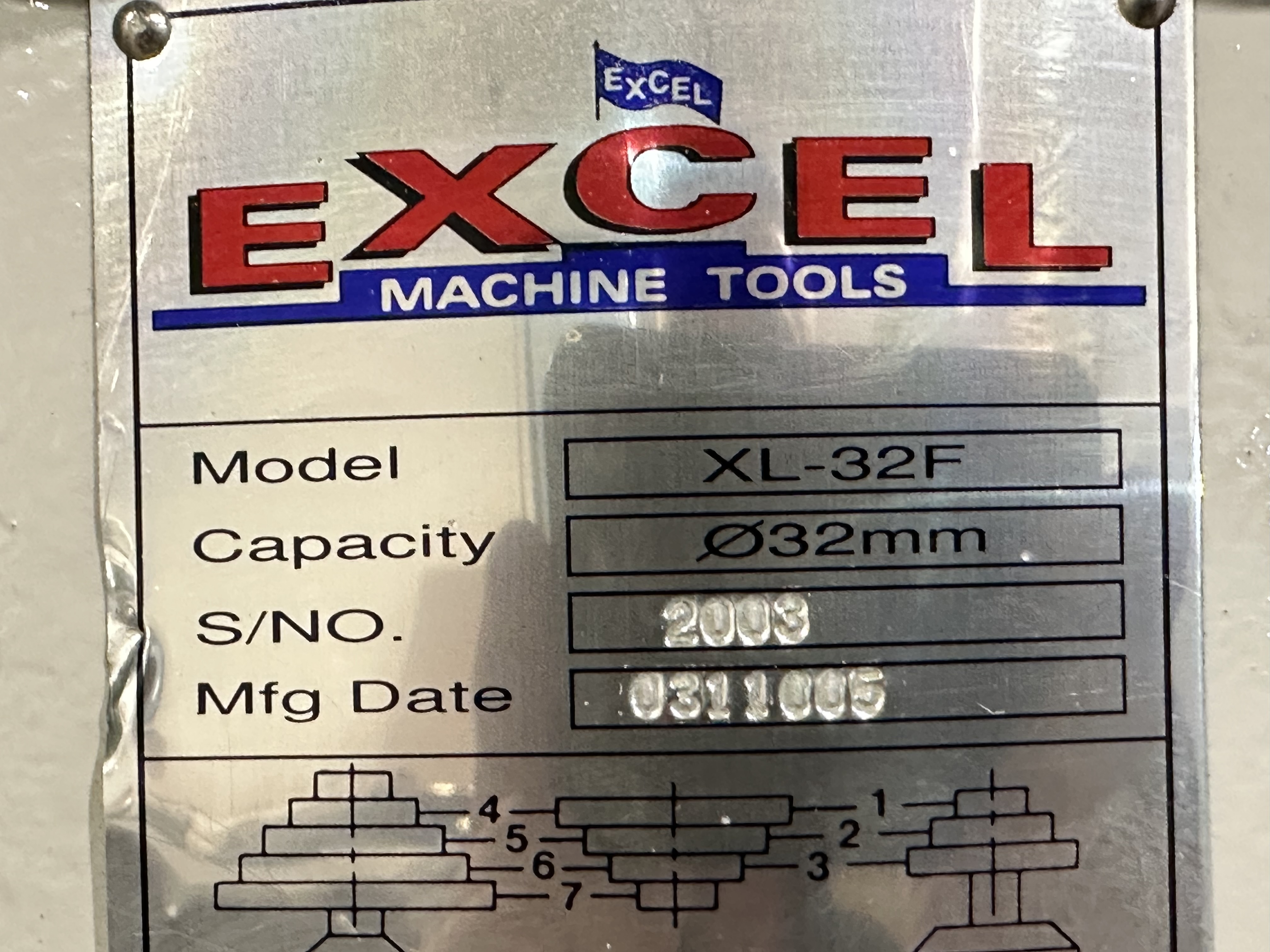 Excel XL-32F Pillar Drill (2003)