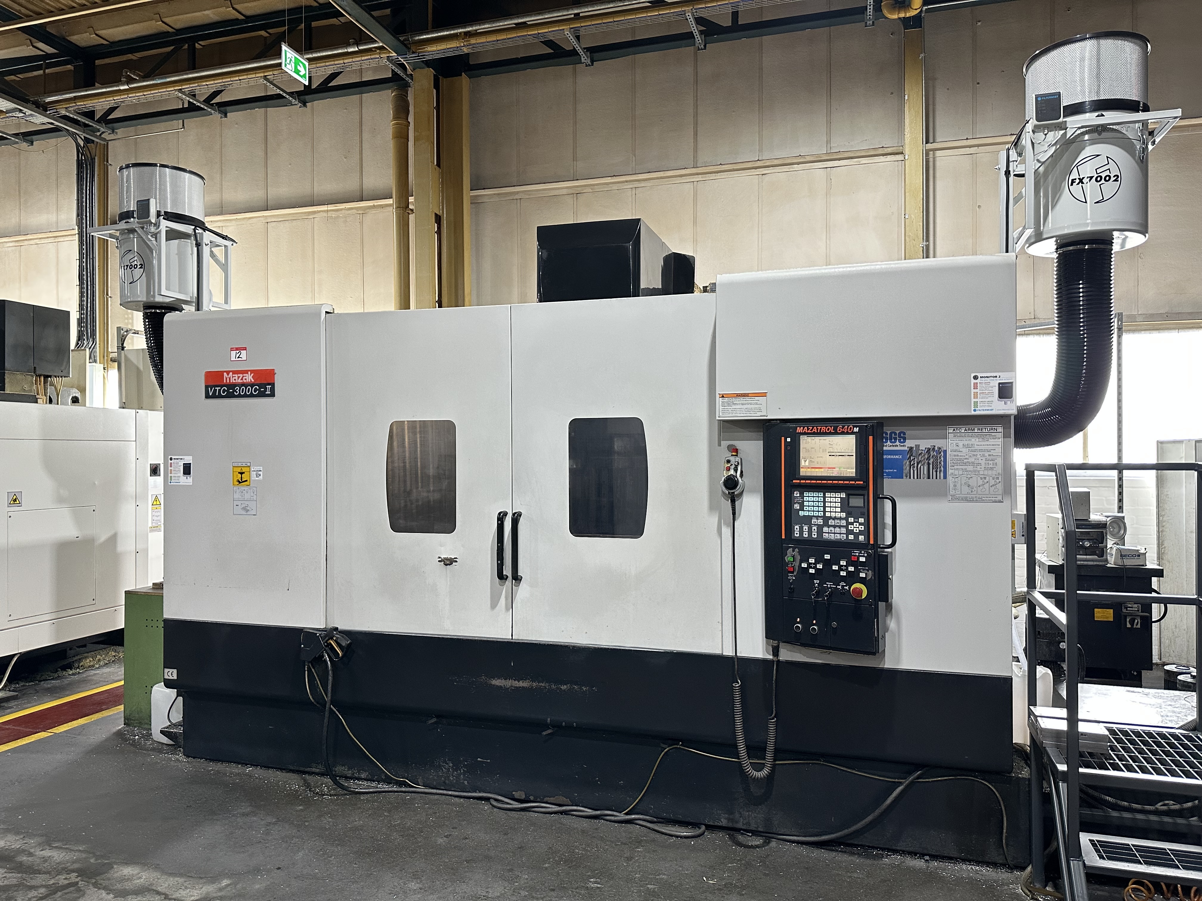 Mazak VTC-300C-II CNC Vertical Machining Centre. (2007)