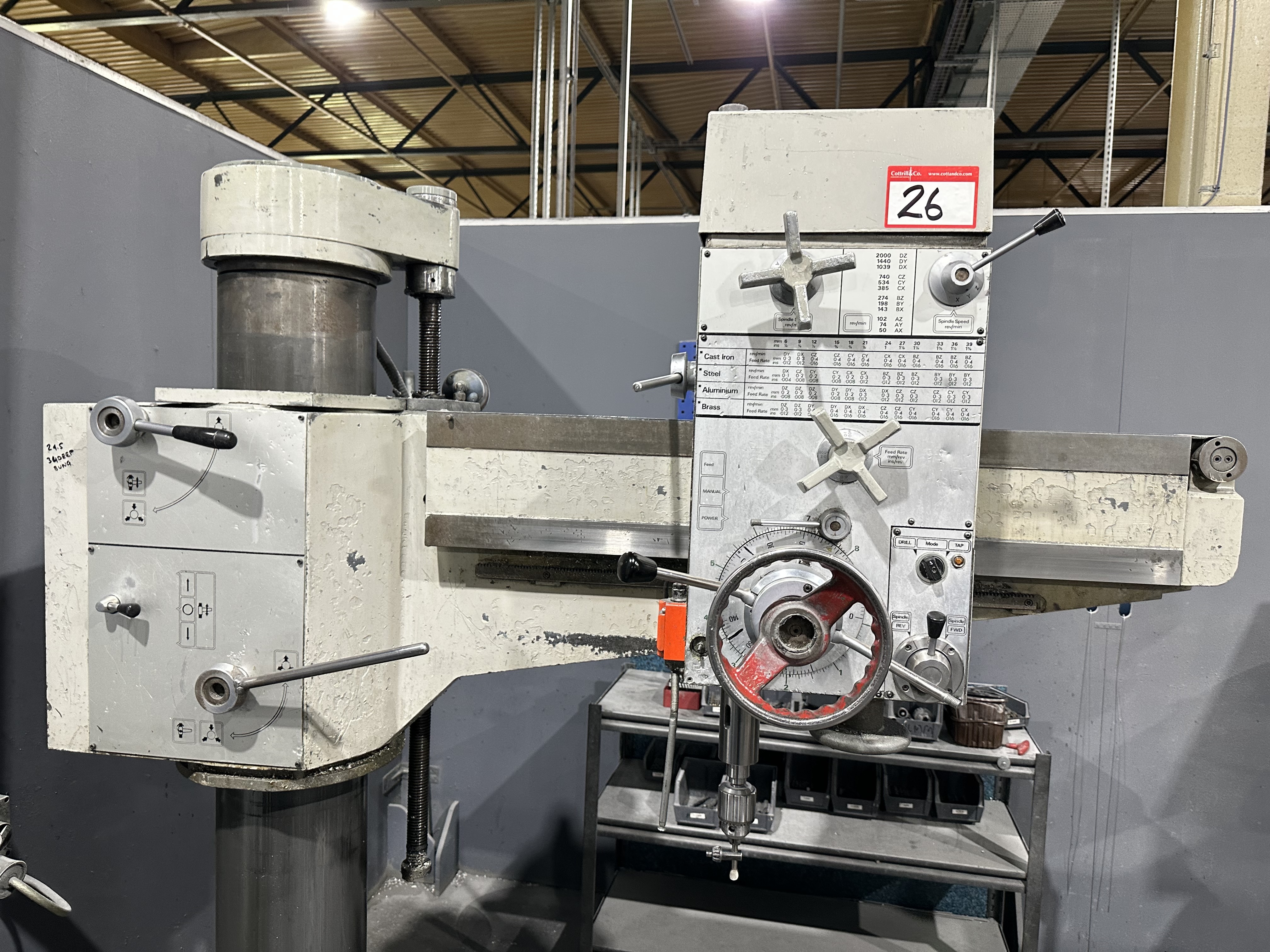 3ft Radial Arm Drill